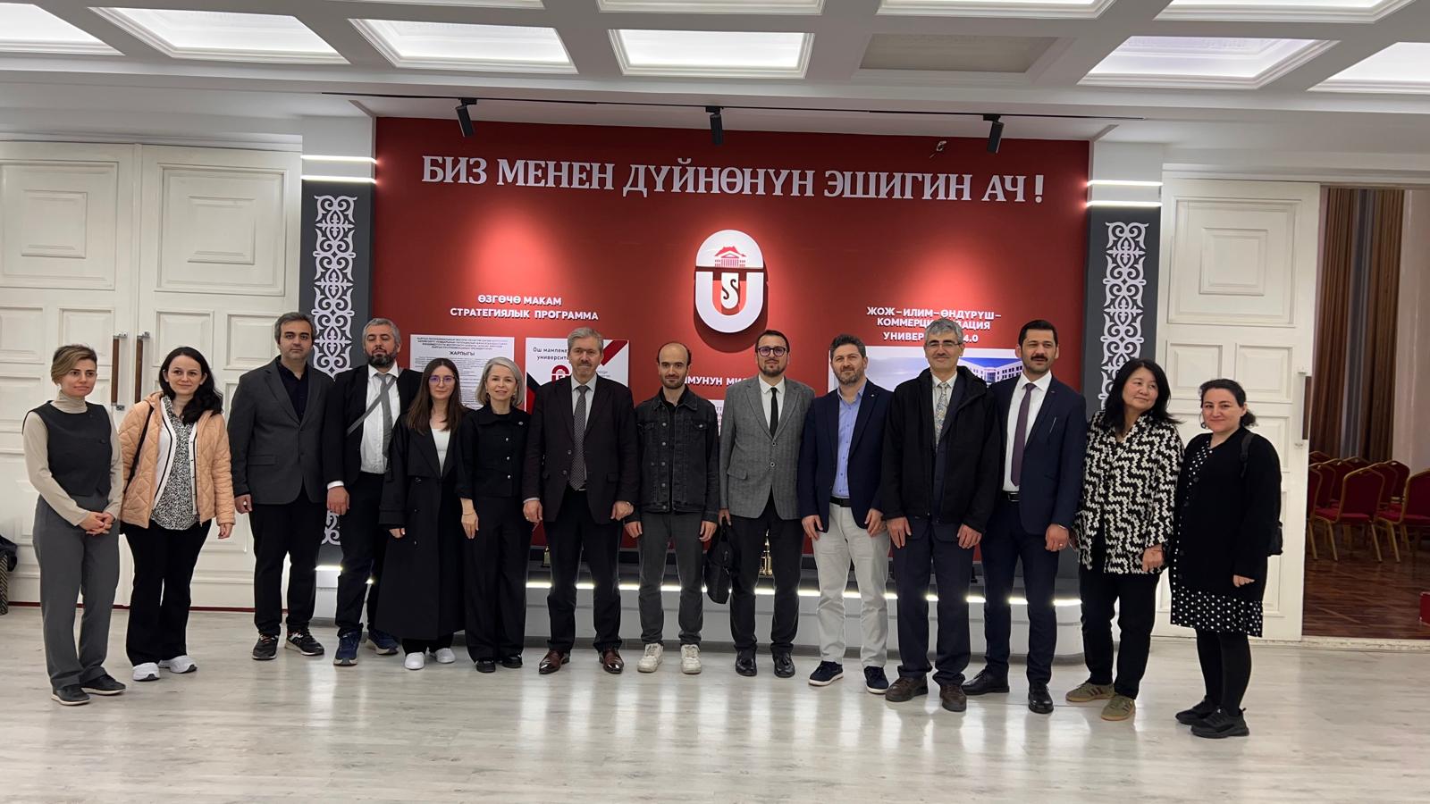 BAUN CENG Oş Devlet Üniversitesi  Akademik Ziyareti