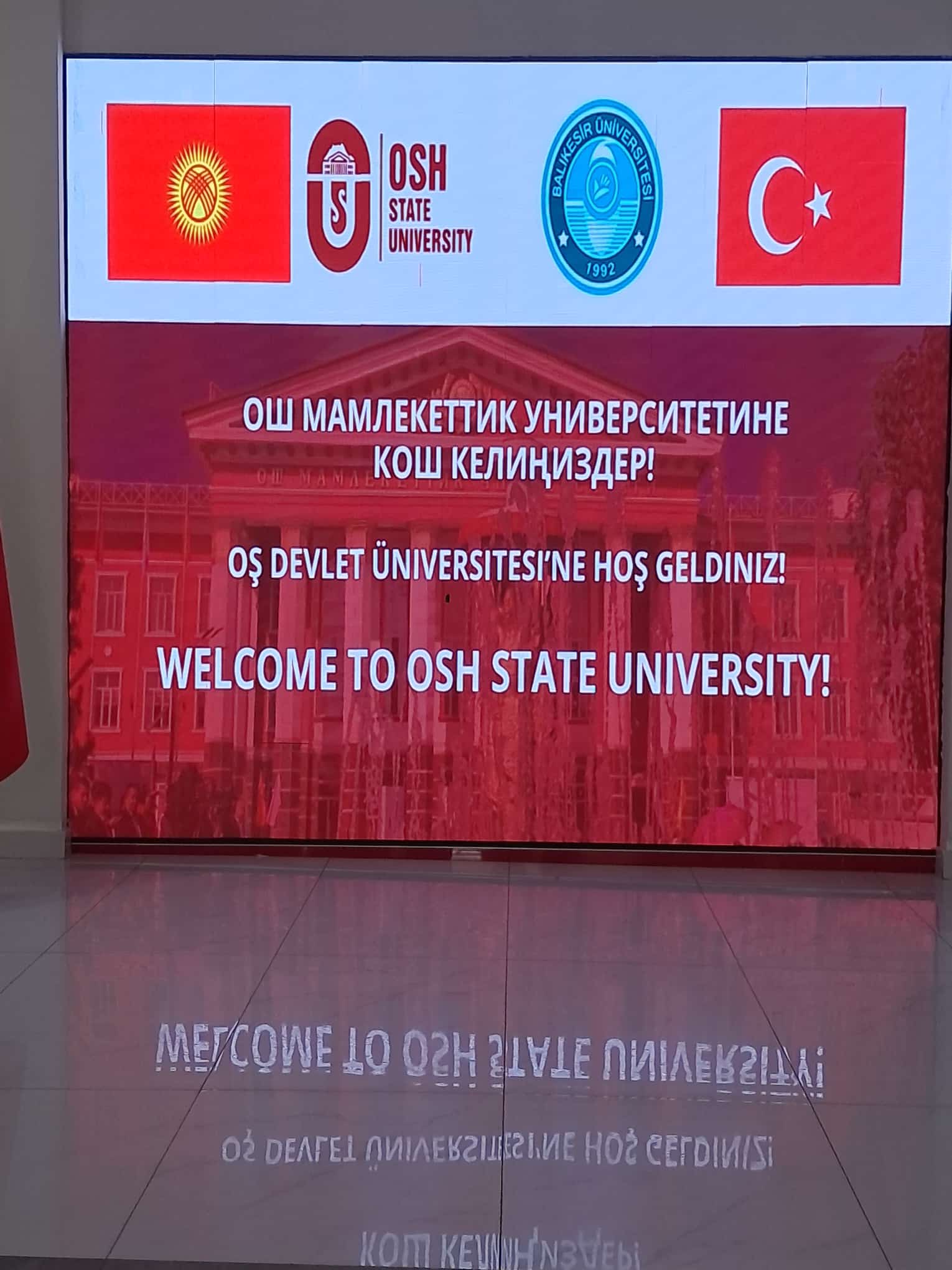 BAUN CENG Oş Devlet Üniversitesi  Akademik Ziyareti 6