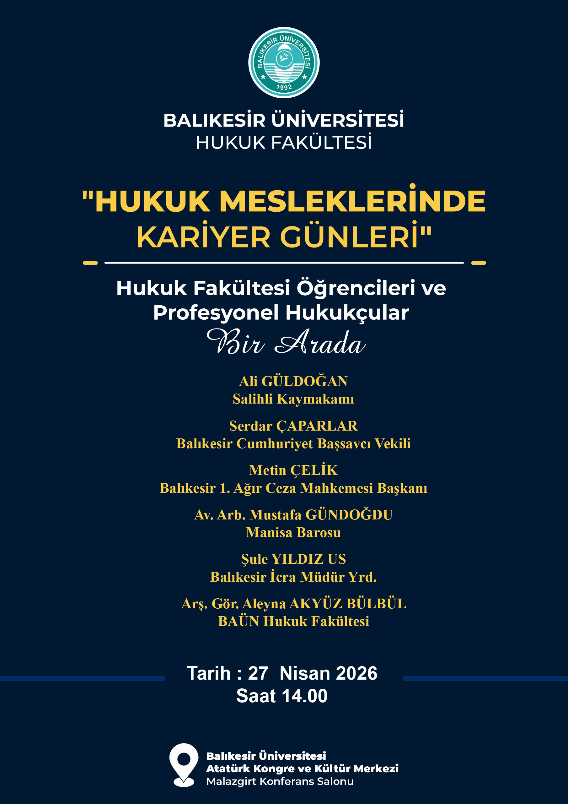 Hukuk Mesleklerinde Kariyer Günleri 2