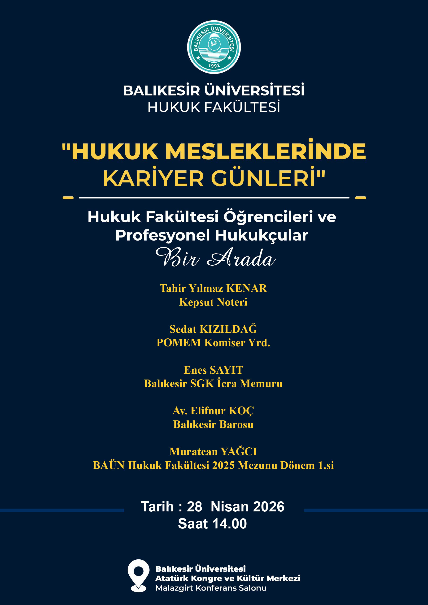 Hukuk Mesleklerinde Kariyer Günleri 3