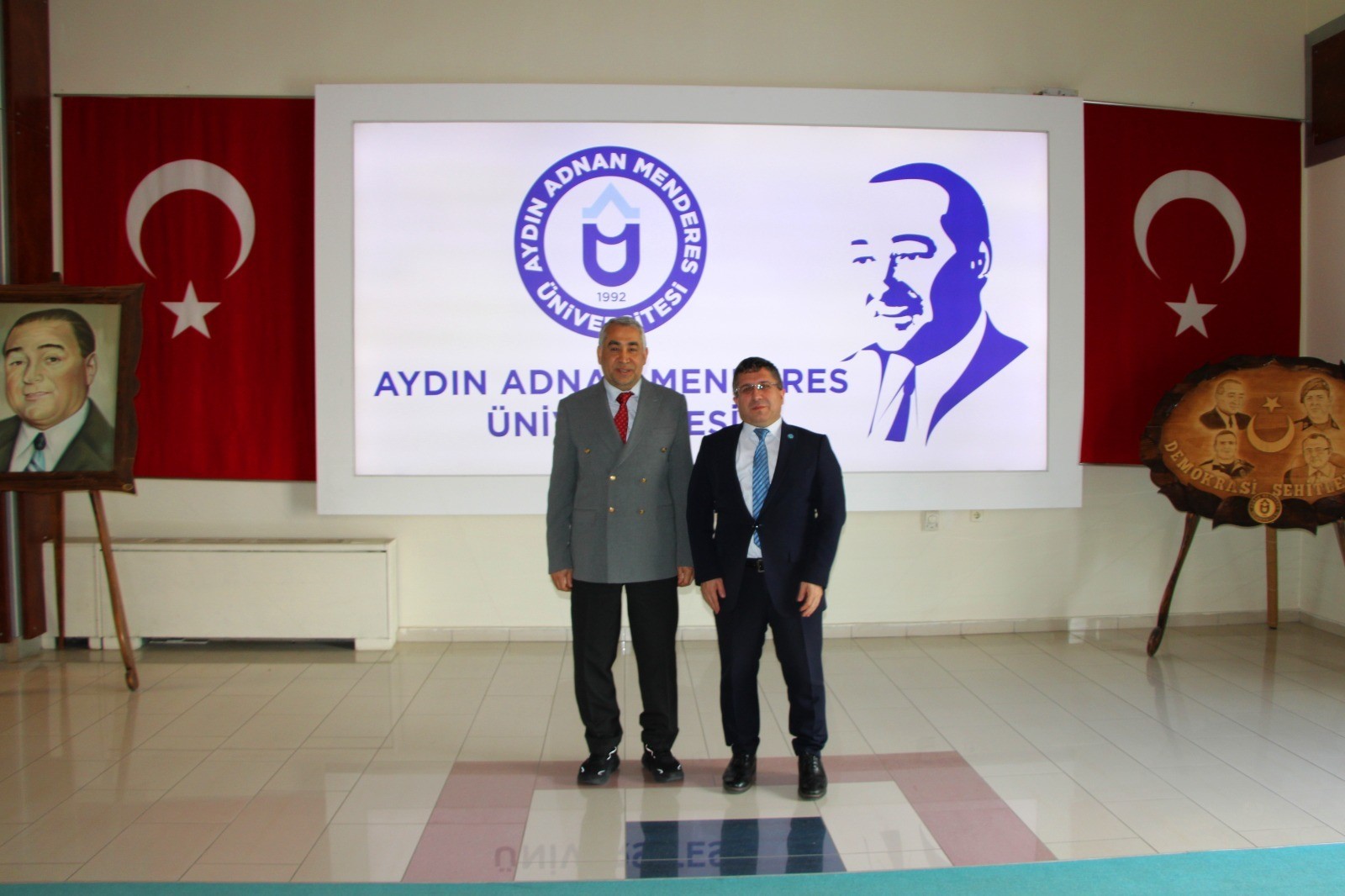 Rektör Oğurlu’dan ADÜ Rektörü Prof. Dr. Bülent Kent’e Ziyaret 2
