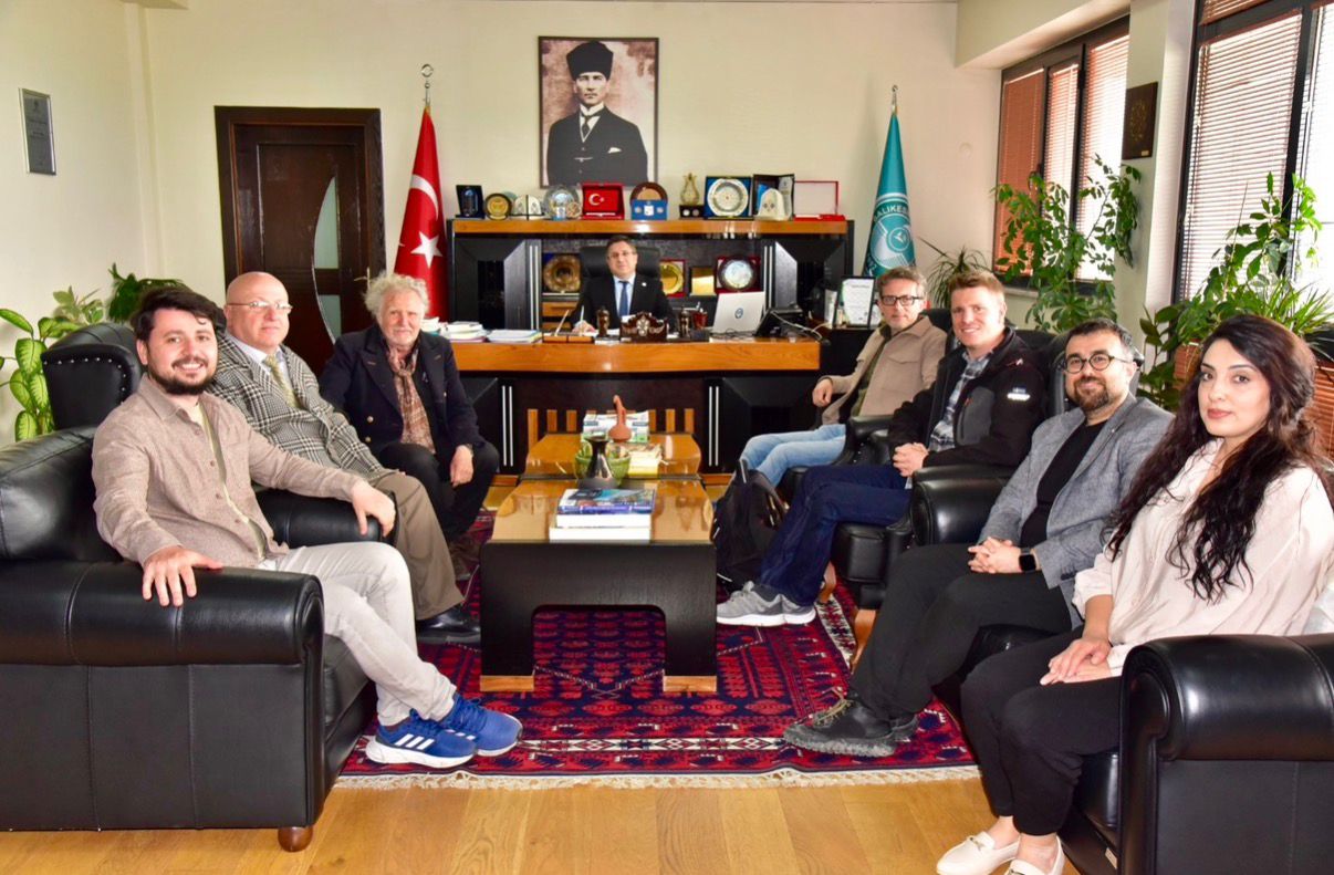 Üniversitemizde Uluslararası Akademik İş Birliği Görüşmesi