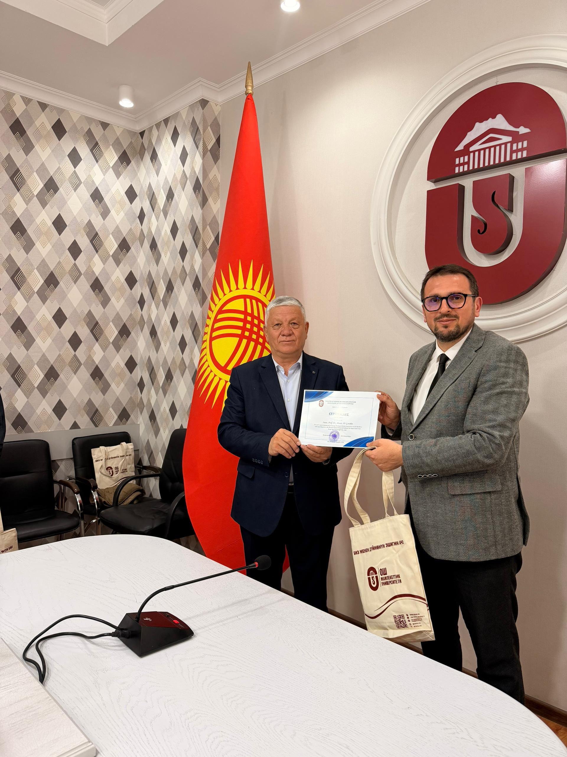 KIRGIZİSTAN ZİYARETİ TAMAMLANDI 5