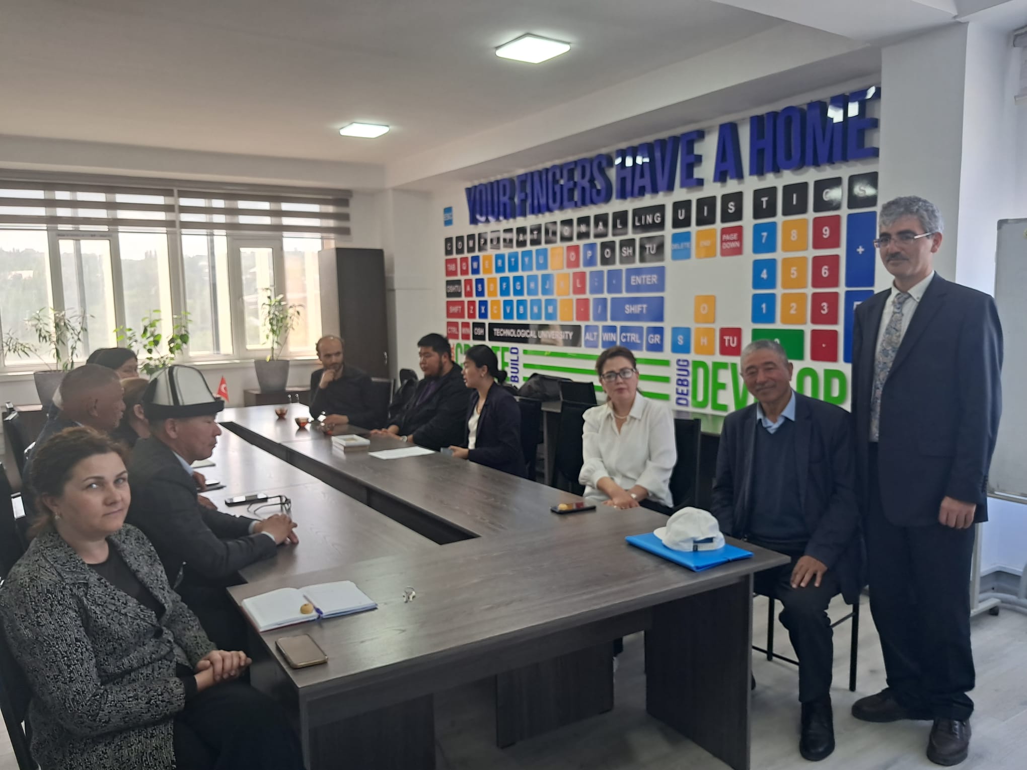 Akademisyenlerimiz Oş Teknik Üniversitesi Ziyareti 5