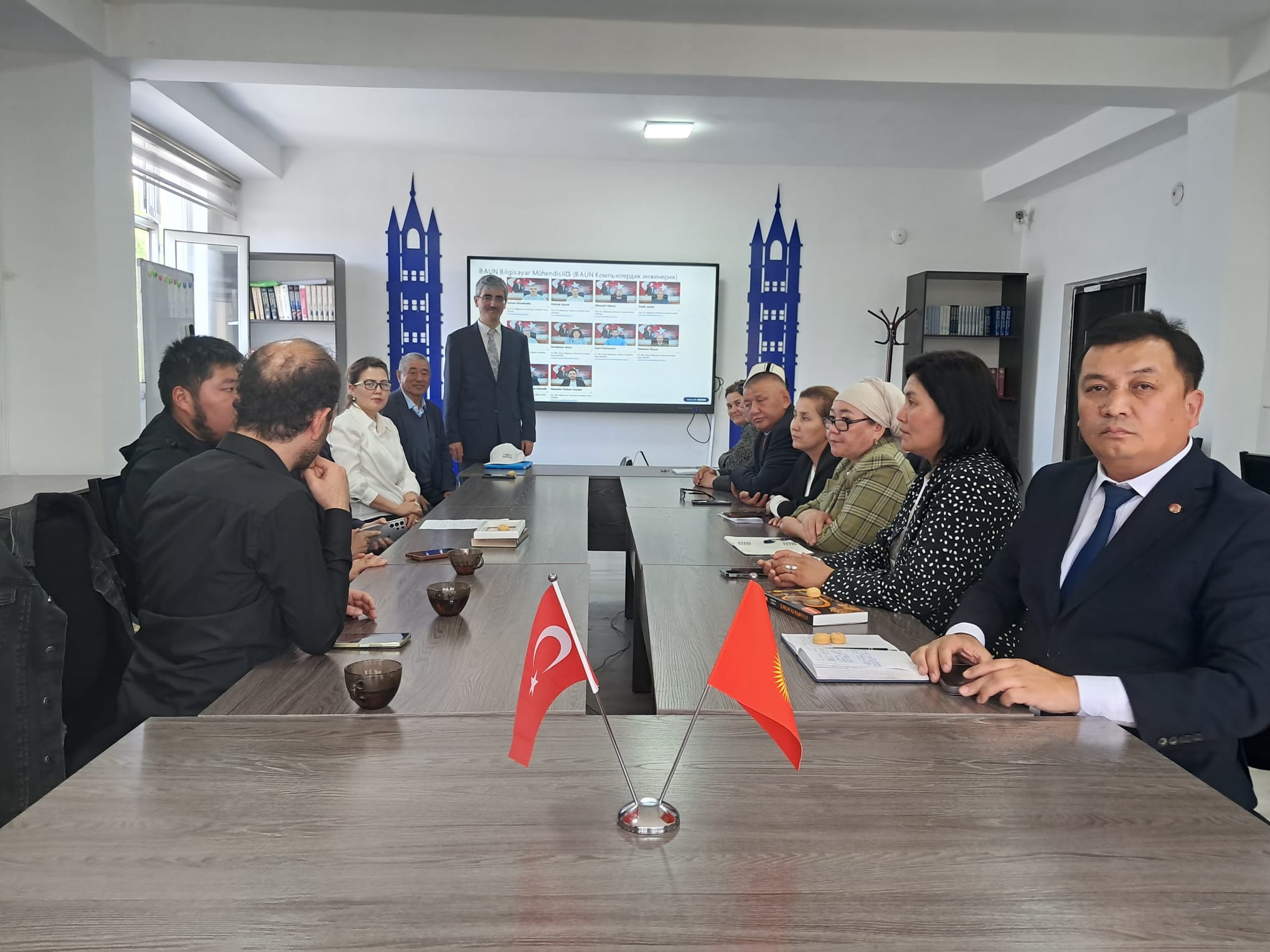 Akademisyenlerimiz Oş Teknik Üniversitesi Ziyareti 2