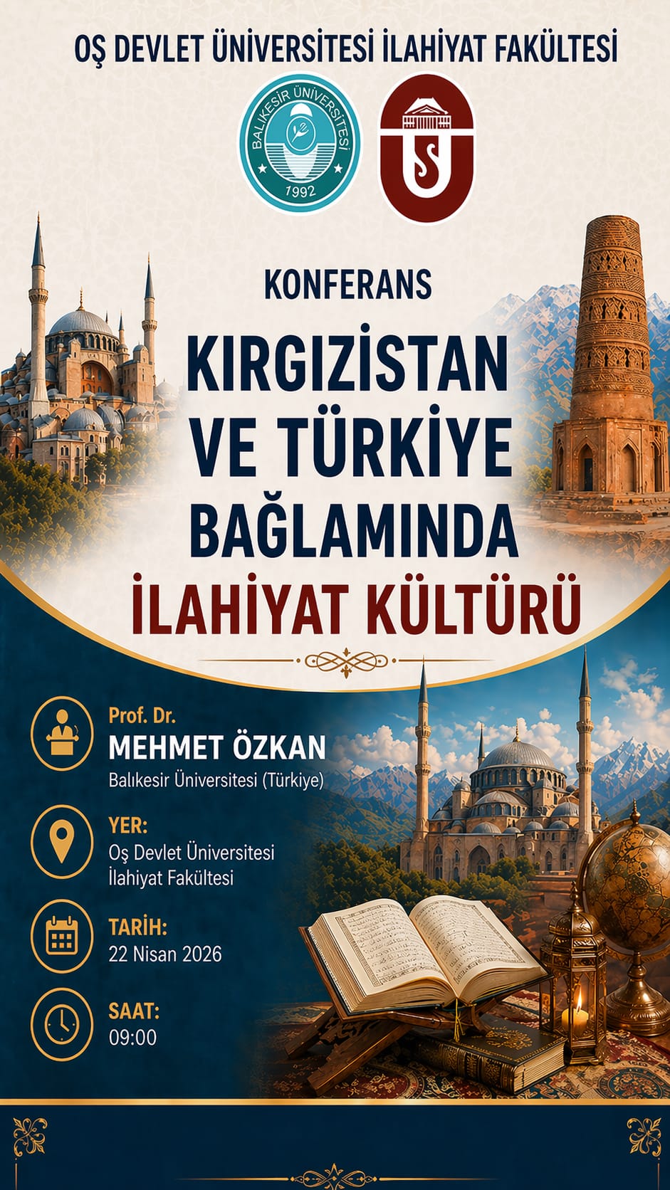HOCALARIMIZ KIRGIZİSTAN OŞ DEVLET ÜNİVERSİTESİ İLAHİYAT FAKÜLTESİNDE 13