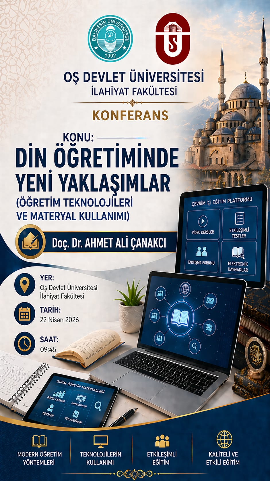 HOCALARIMIZ KIRGIZİSTAN OŞ DEVLET ÜNİVERSİTESİ İLAHİYAT FAKÜLTESİNDE 14
