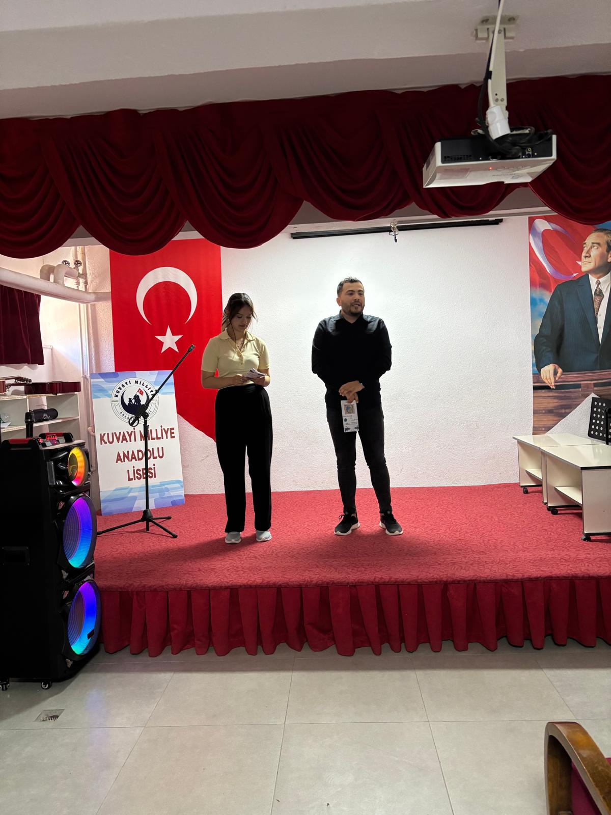 Üniversite Öğrencisi Gözüyle Üniversite Hayatı Kapsamında Kuvayi Milliye Anadolu Lisesine Ziyaret 4