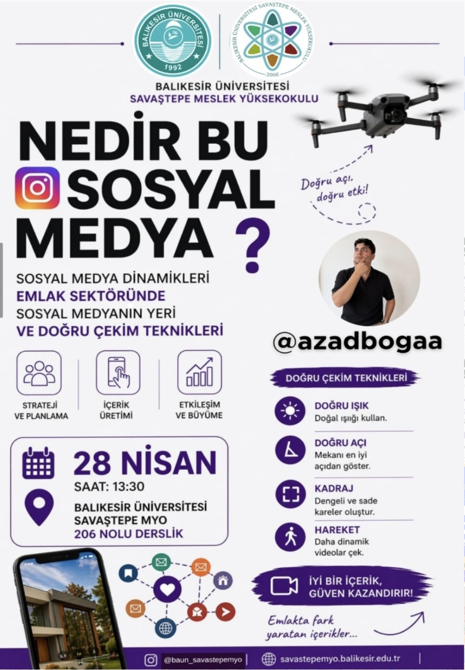 Seminer Duyurusu - Nedir Bu Sosyal Medya? 1