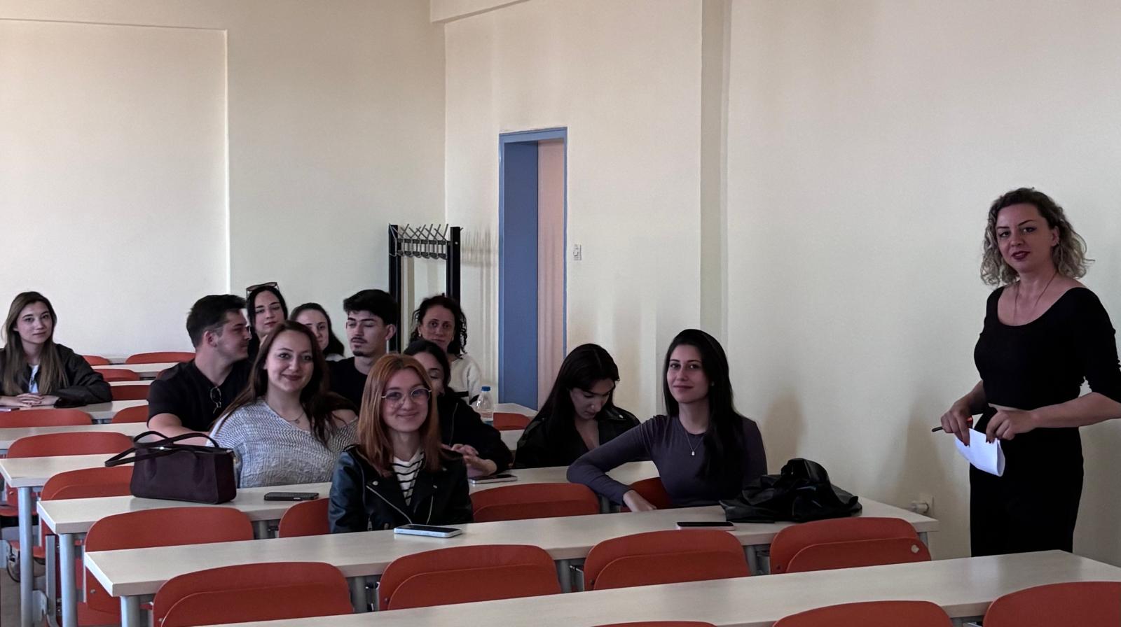 Meslek Yüksekokulumuzda Sürdürülebilirlik ve Çevre konulu seminer gerçekleştirildi.