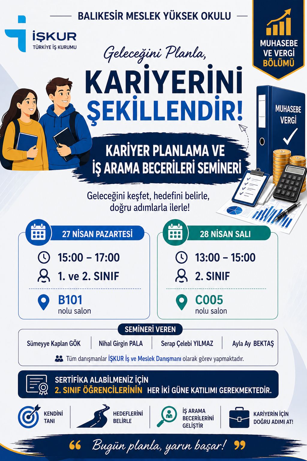 Kariyer Planlama ve İş Arama Becerileri Konulu İŞKUR Semineri 1