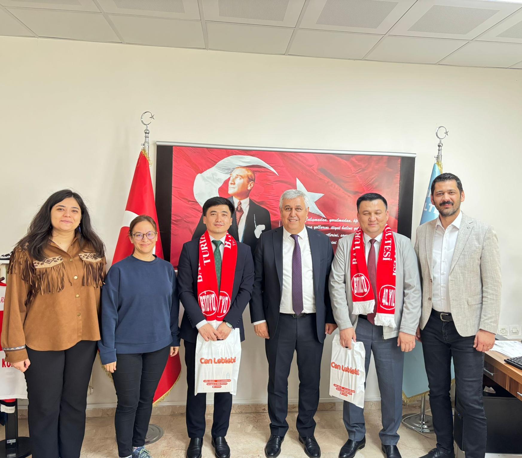 Gülistan Devlet Üniversitesi (Özbekistan) Akademisyenleri Fakültemizi Ziyaret Etti 1