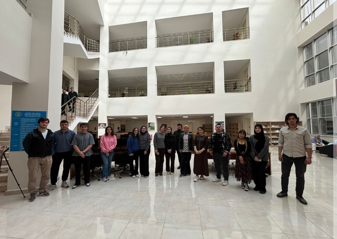 Our student, Yüsra Nejan Sandıkcı, won first place in the "Mystery of the Shelves: Book Finding Competition," held as part of the 62nd Library Competition organized by our university. 1