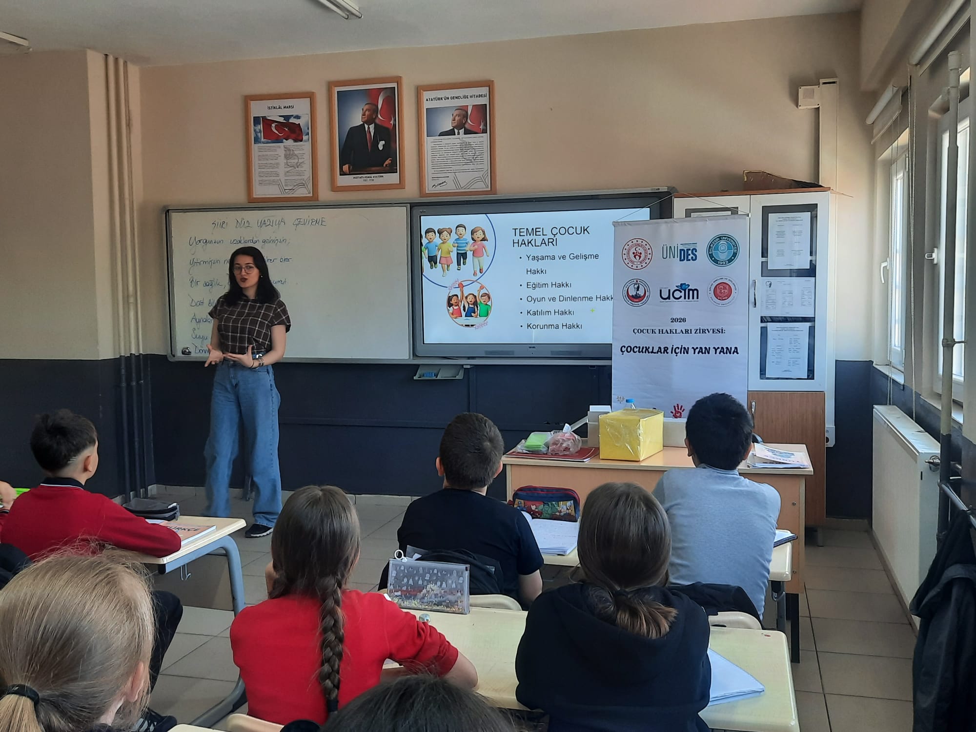 Çocuk Hakları ve Diplomasi Topluluğu ÜNİDES Projesi 4