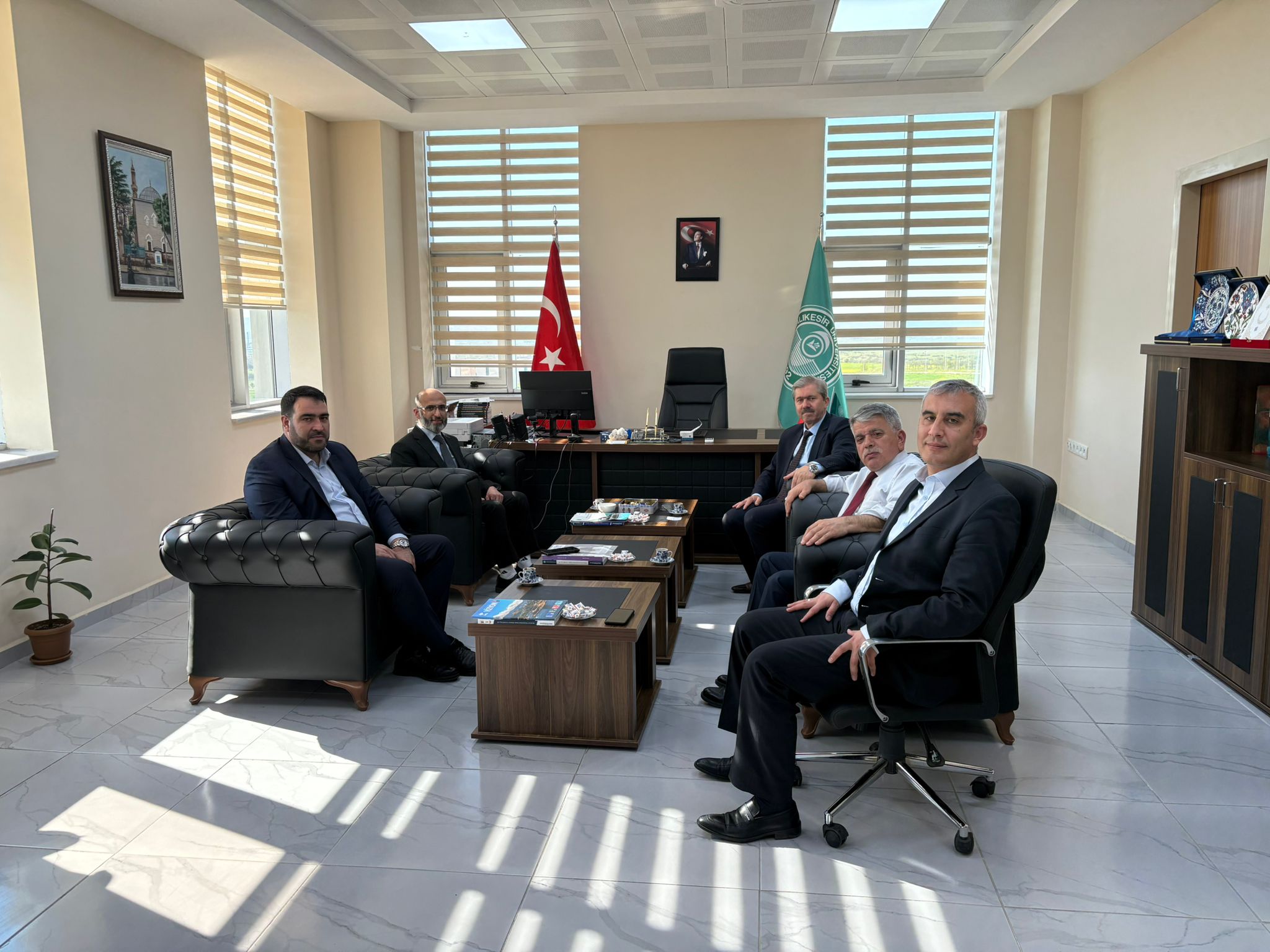 Abdullah Şen ve Muammer Albayrak Fakültemizi Ziyaret Etti