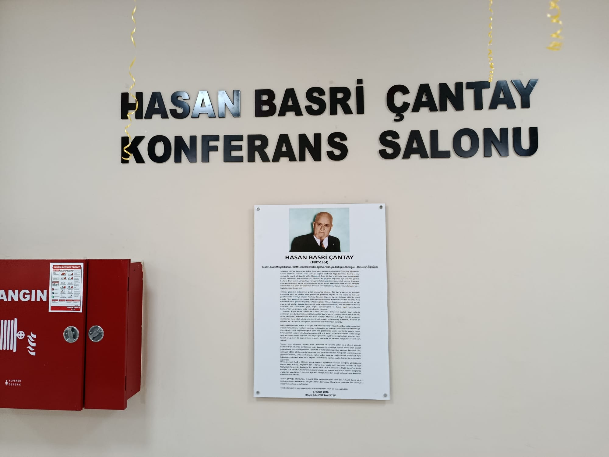 Fakültemizde Açılışı Yapılan Birimler 4