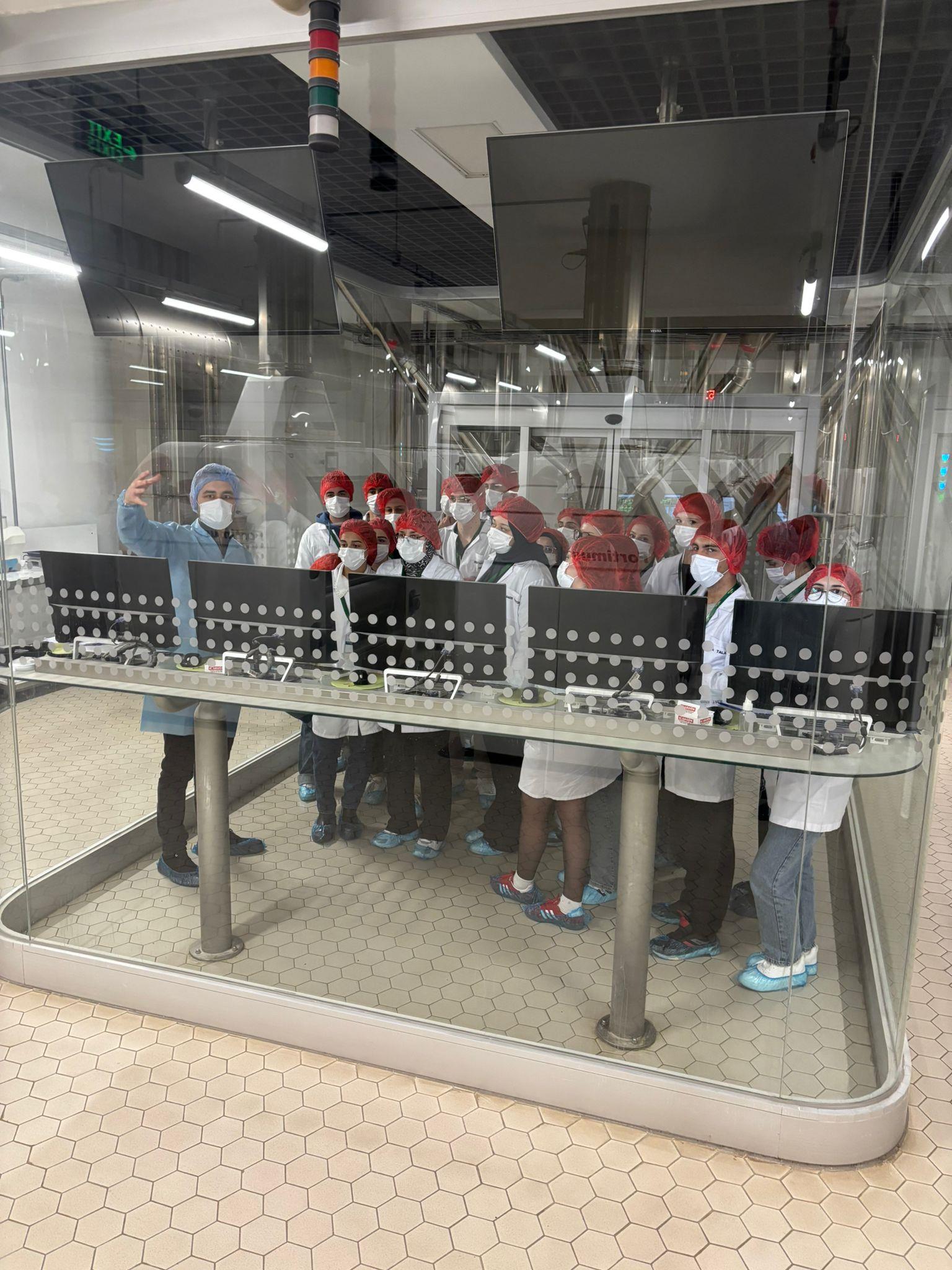  Gıda Kalite Kontrolü ve Analizi Programı Öğrencileri Toru Un Fabrikası Teknik Gezi