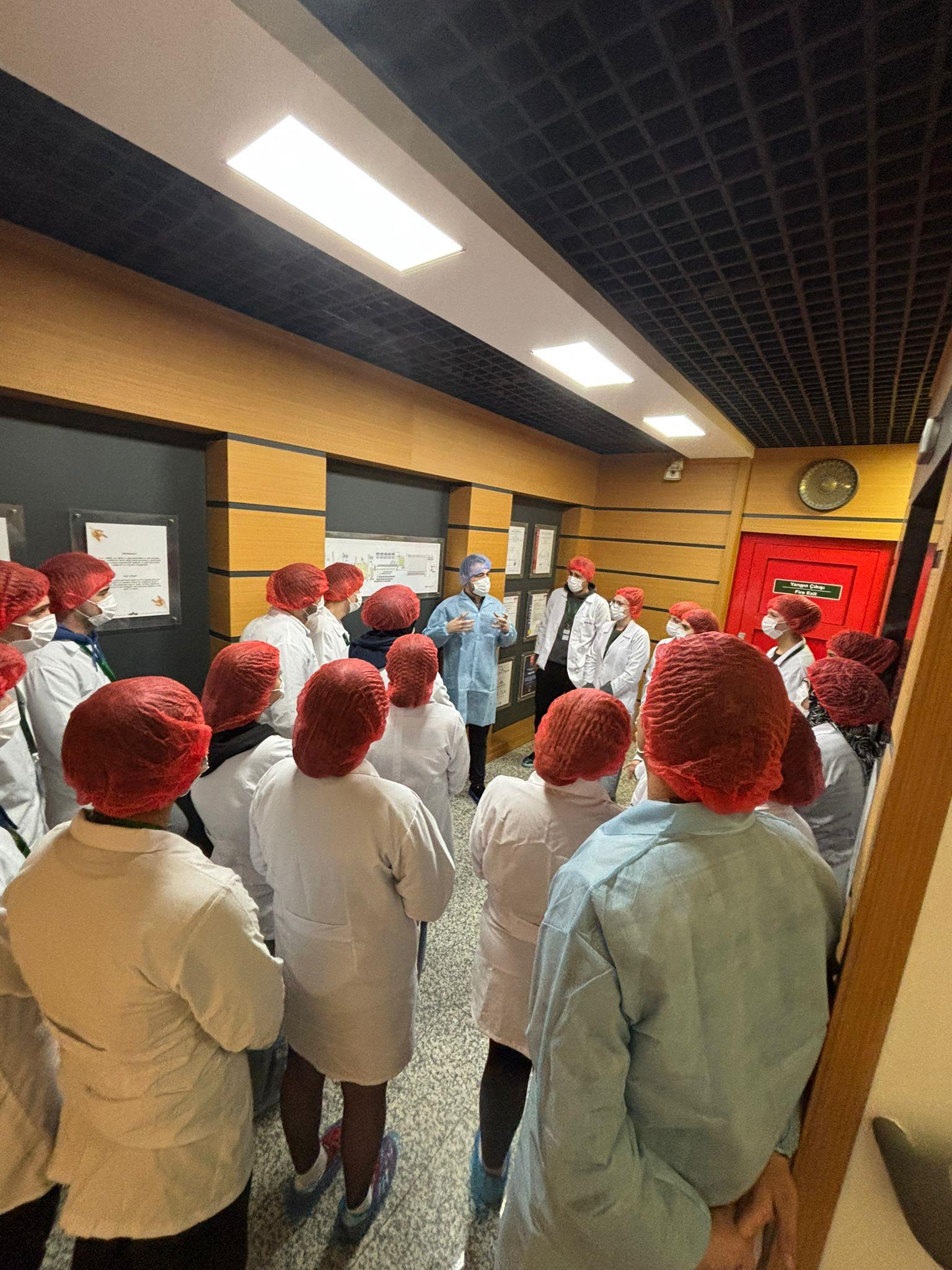  Gıda Kalite Kontrolü ve Analizi Programı Öğrencileri Toru Un Fabrikası Teknik Gezi 1