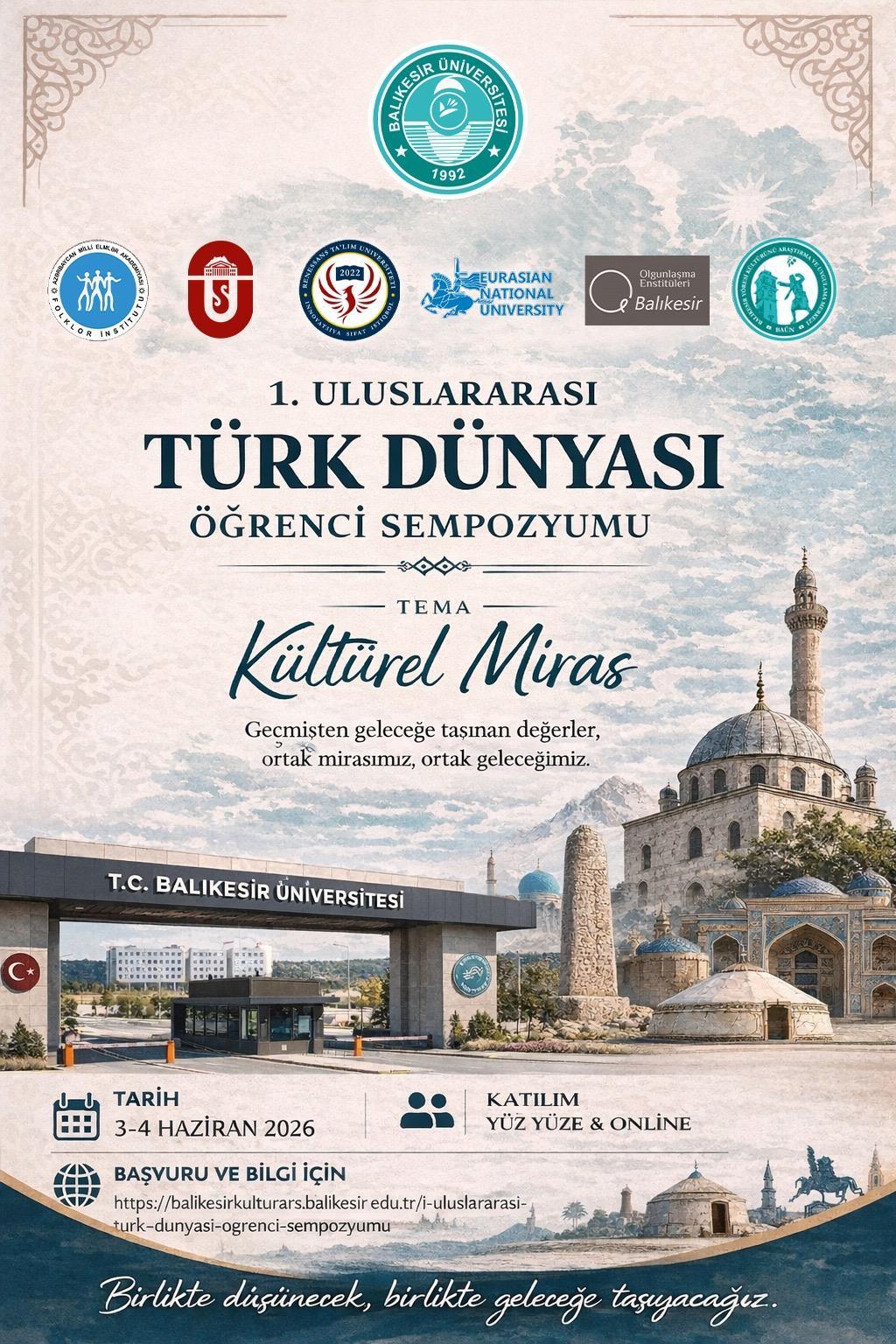 I. Uluslararası Türk Dünyası Öğrenci Sempozyumu