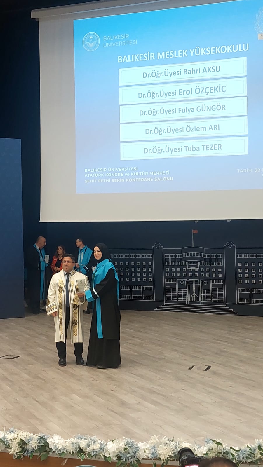 5 Akademisyenimiz Akademik Yükselme Töreninde Doktor Öğretim Üyesi Olarak Plaket Aldılar 5