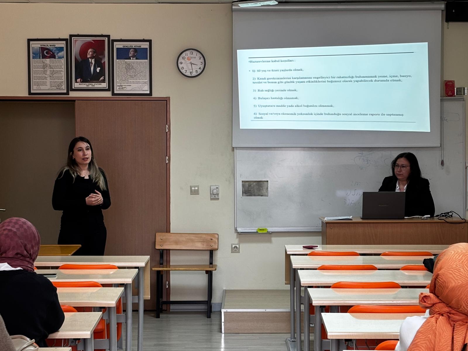 Yaşlı Bakımında Kalite ve Güven: Huzurevlerine Genel Bir Bakış Semineri Düzenlendi 1