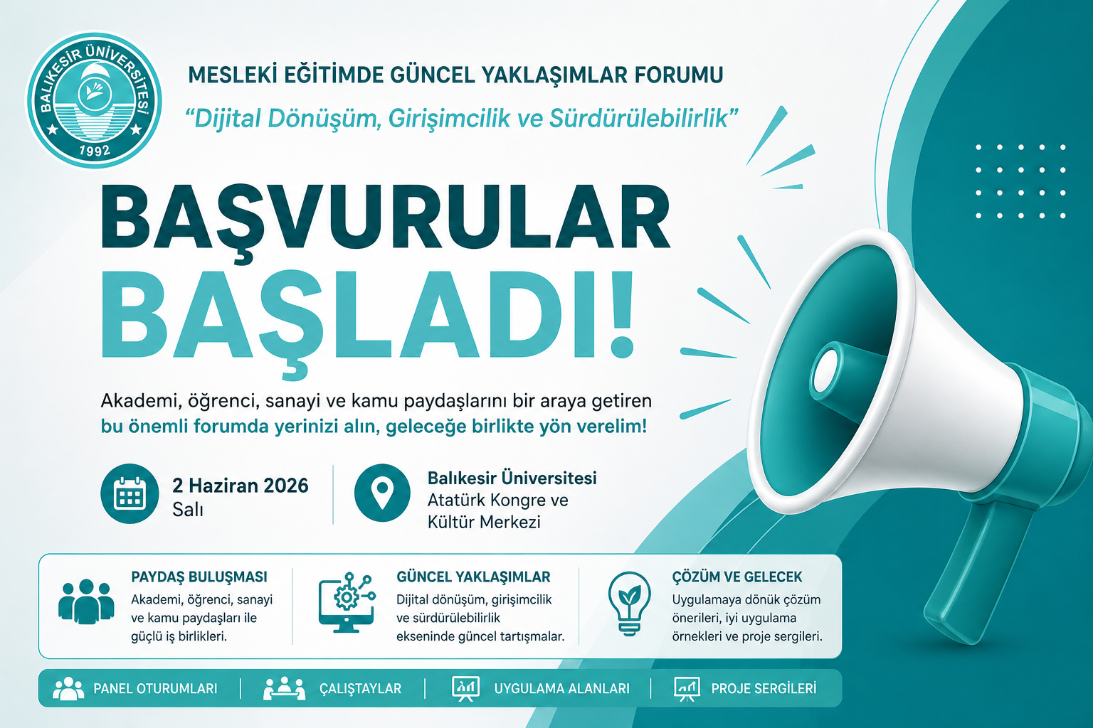 Geleceği Şekillendirecek Forum için Başvurular Başladı