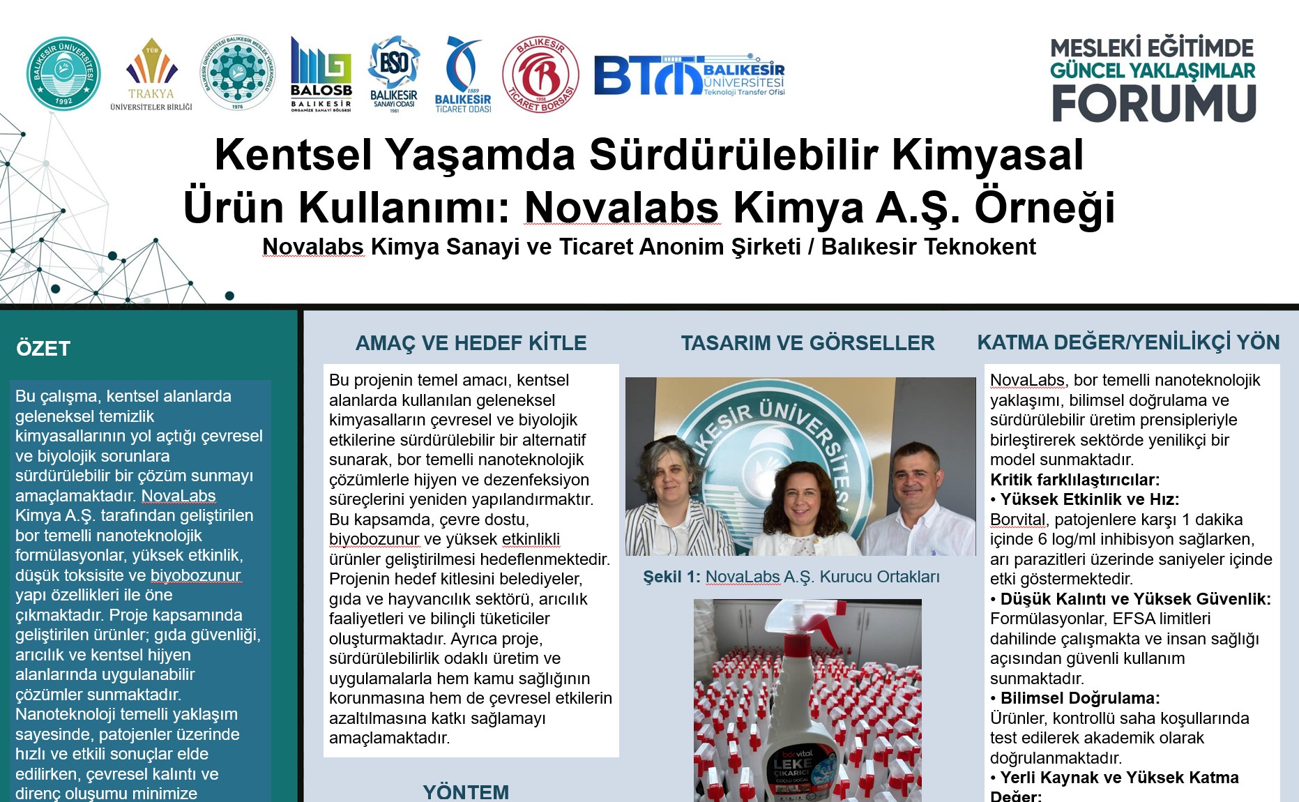 Sektör Temsilci Uygulama Örneği Poster Sunumu