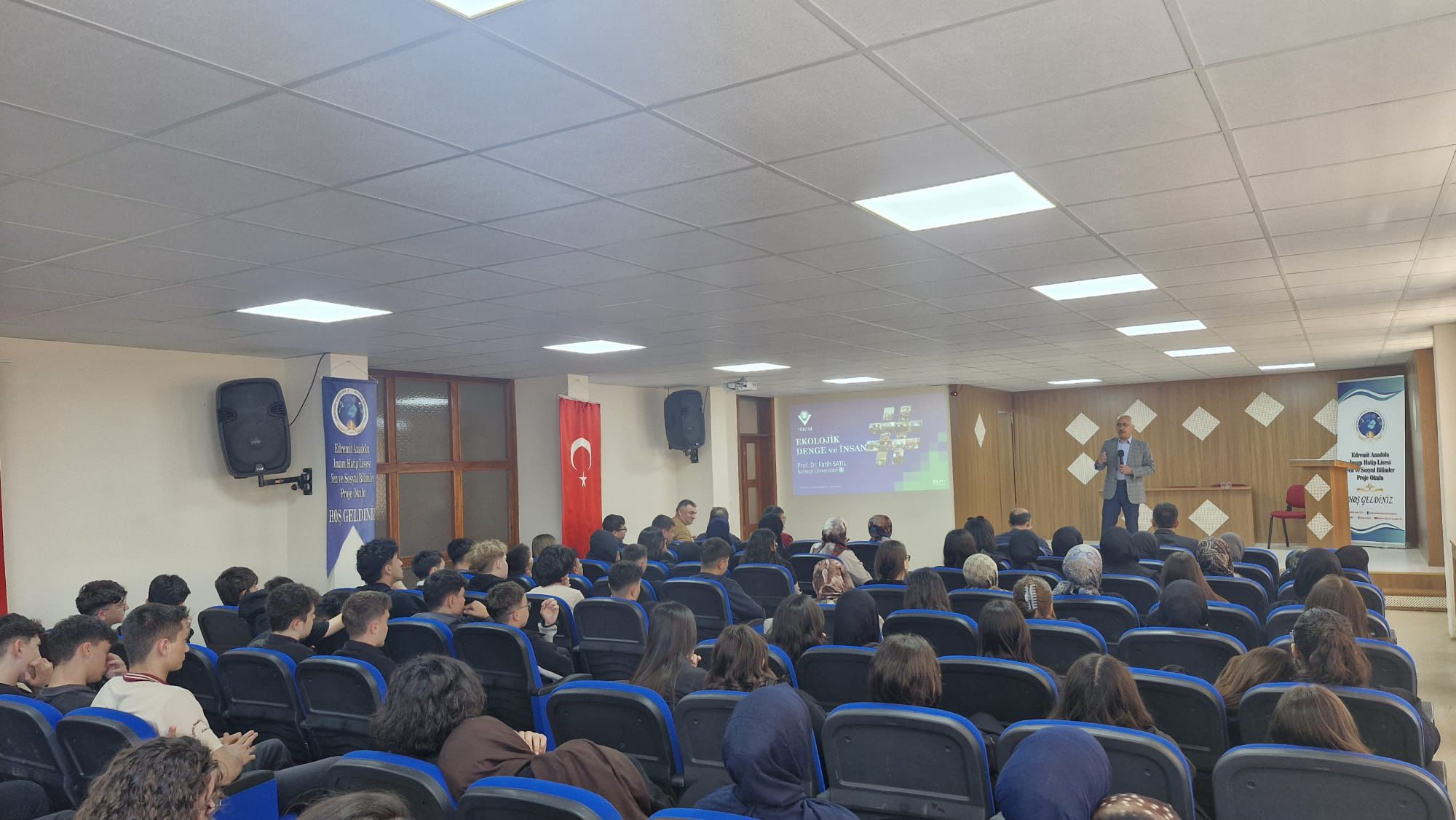 BAÜN Akademisyenleri TÜBİTAK Bilim Söyleşileri ile Öğrencilerle Buluşuyor 3