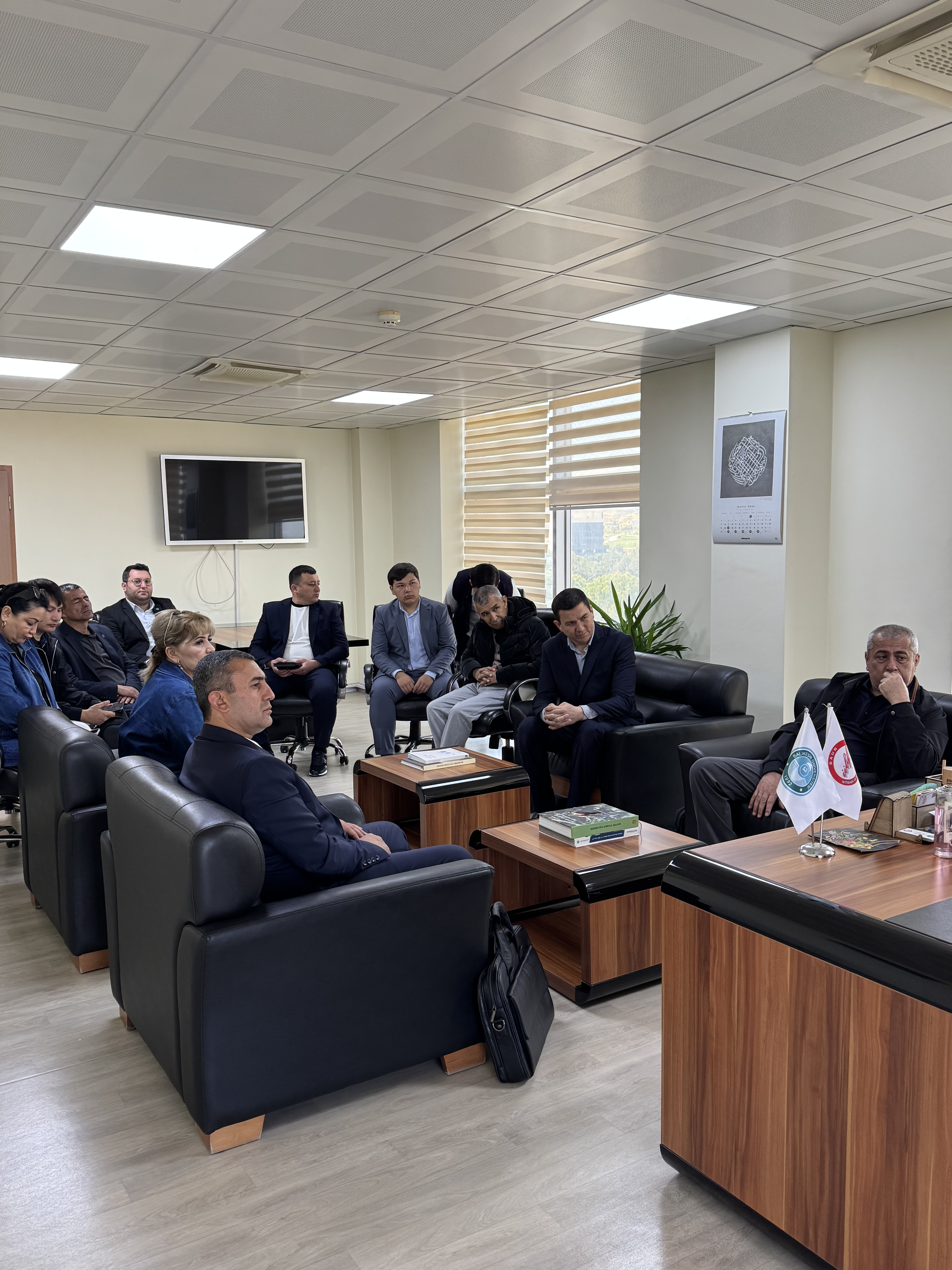 Özbekistan’dan Gelen Akademik Heyet Fakültemizde Ağırlandı 3