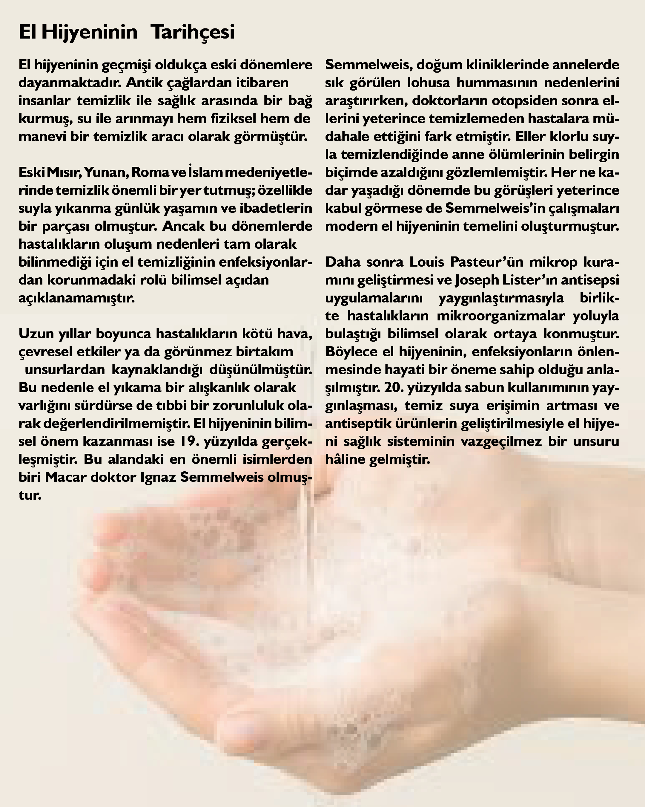 Akademisyenlerimizden; “El Hijyeni” Prof. Dr. Yeşim Çağlar/ Balıkesir Üniversitesi Tıp Fakültesi Enfeksiyon Hastalıkları ve Klinik Mikrobiyoloji AD 3