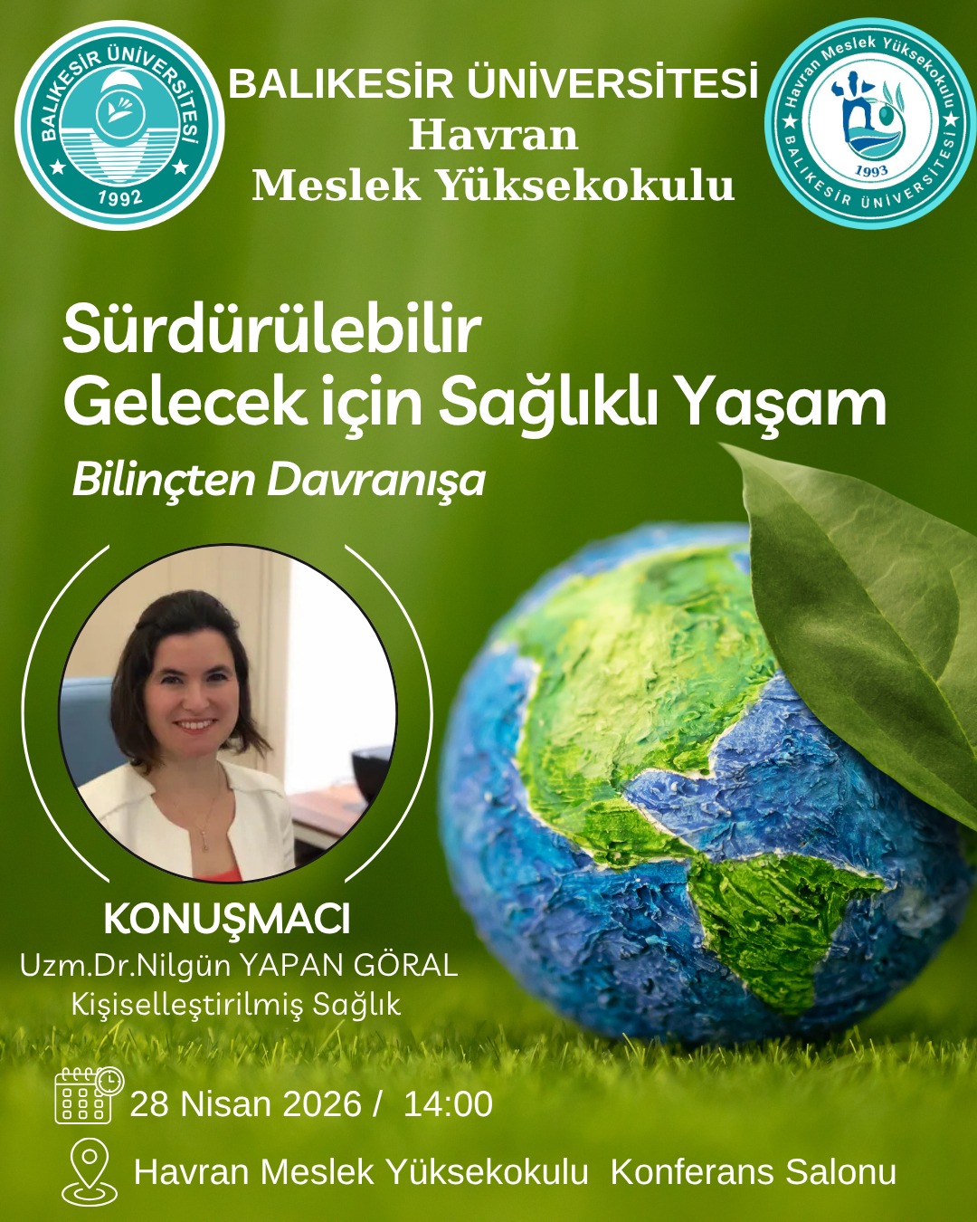 Sürdürülebilir Gelecek İçin Sağlıklı Yaşam: Bilinçten Davranışa