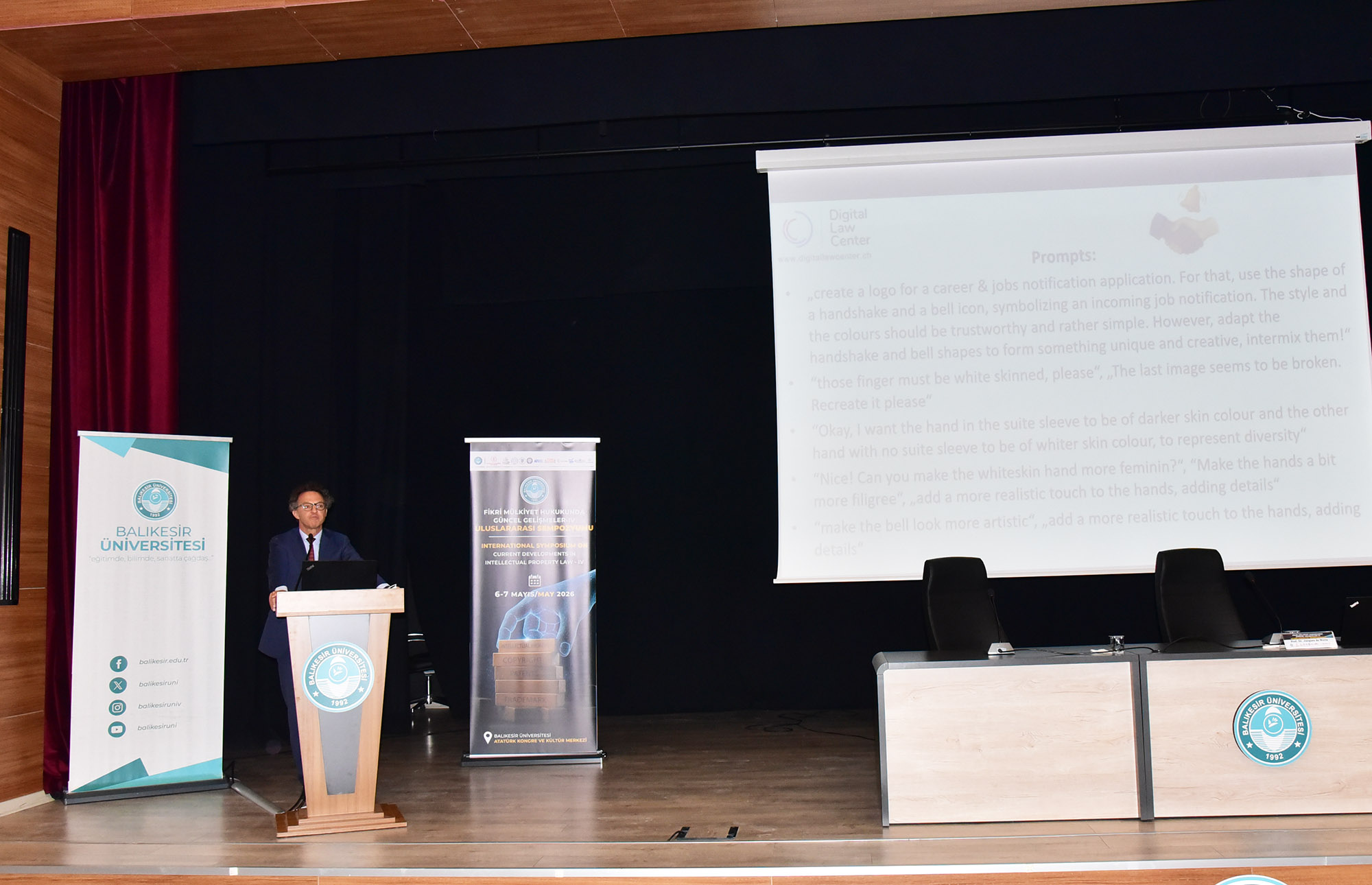 BAÜN’de 4 Kıtadan Akademisyenleri Buluşturan Uluslararası Sempozyum: Fikri Mülkiyet Hukuku Masaya Yatırılıyor 2