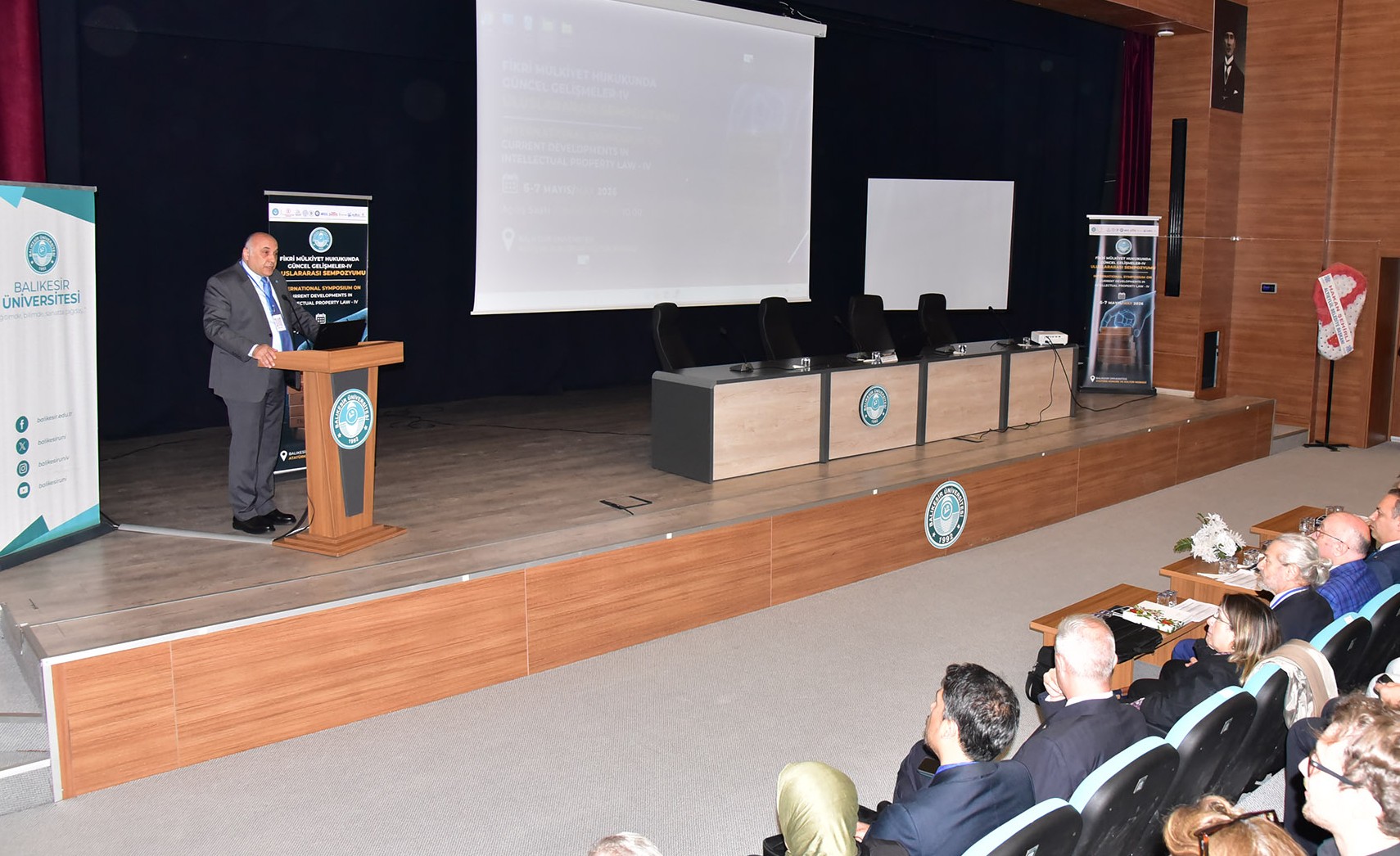 BAÜN’de 4 Kıtadan Akademisyenleri Buluşturan Uluslararası Sempozyum: Fikri Mülkiyet Hukuku Masaya Yatırılıyor 5