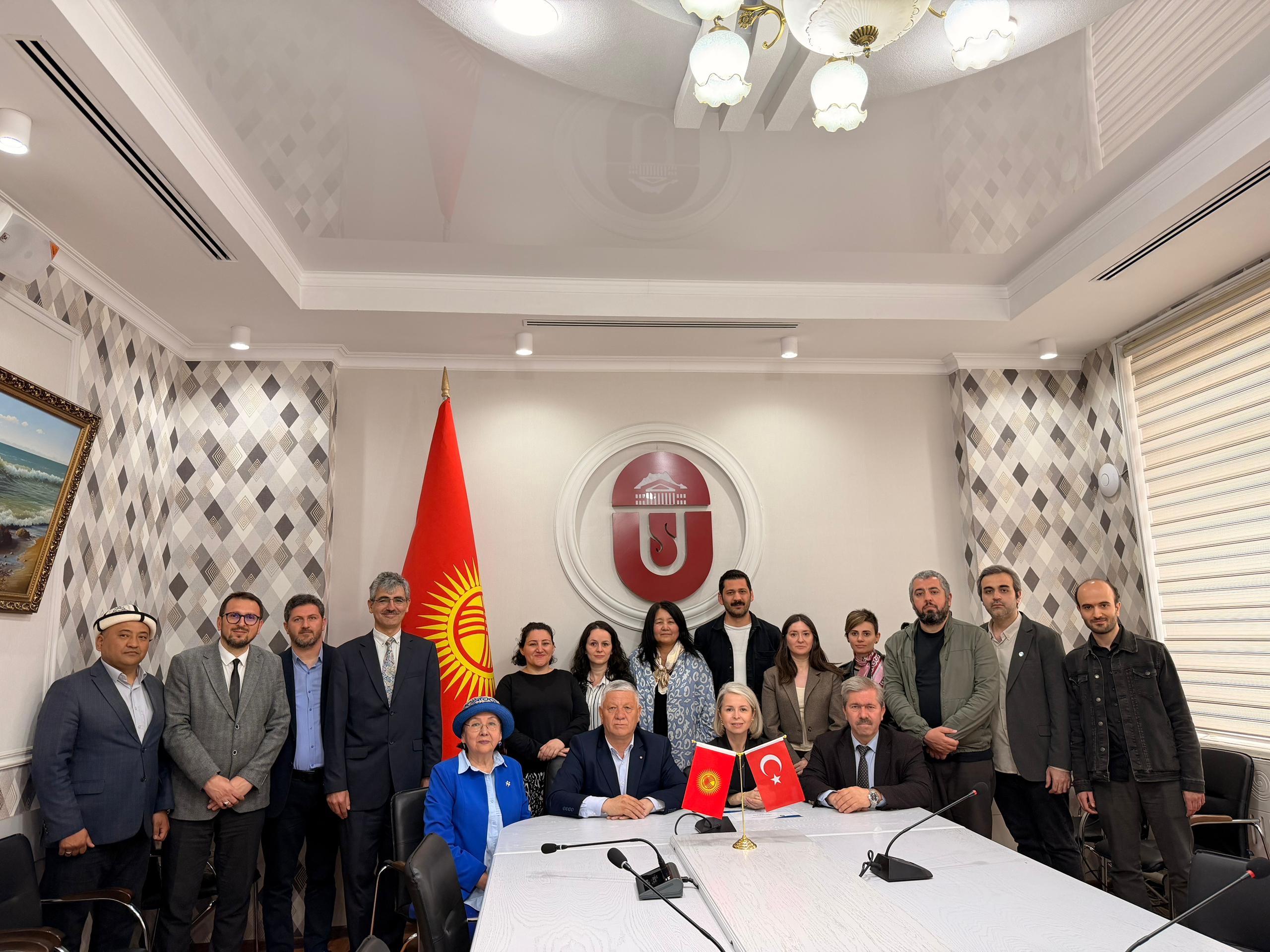 Balıkesir Üniversitesi ile Osh Devlet Üniversitesi Arasında Akademik İş Birliği Ziyareti Gerçekleştirildi 4