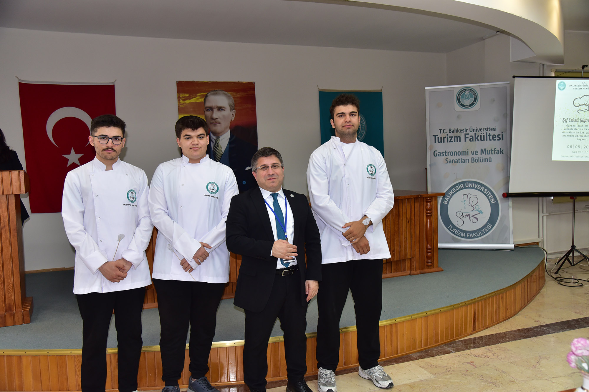 BAÜN Turizm Fakültesinde Geleceğin Şefleri Ceketlerini Giydi 5