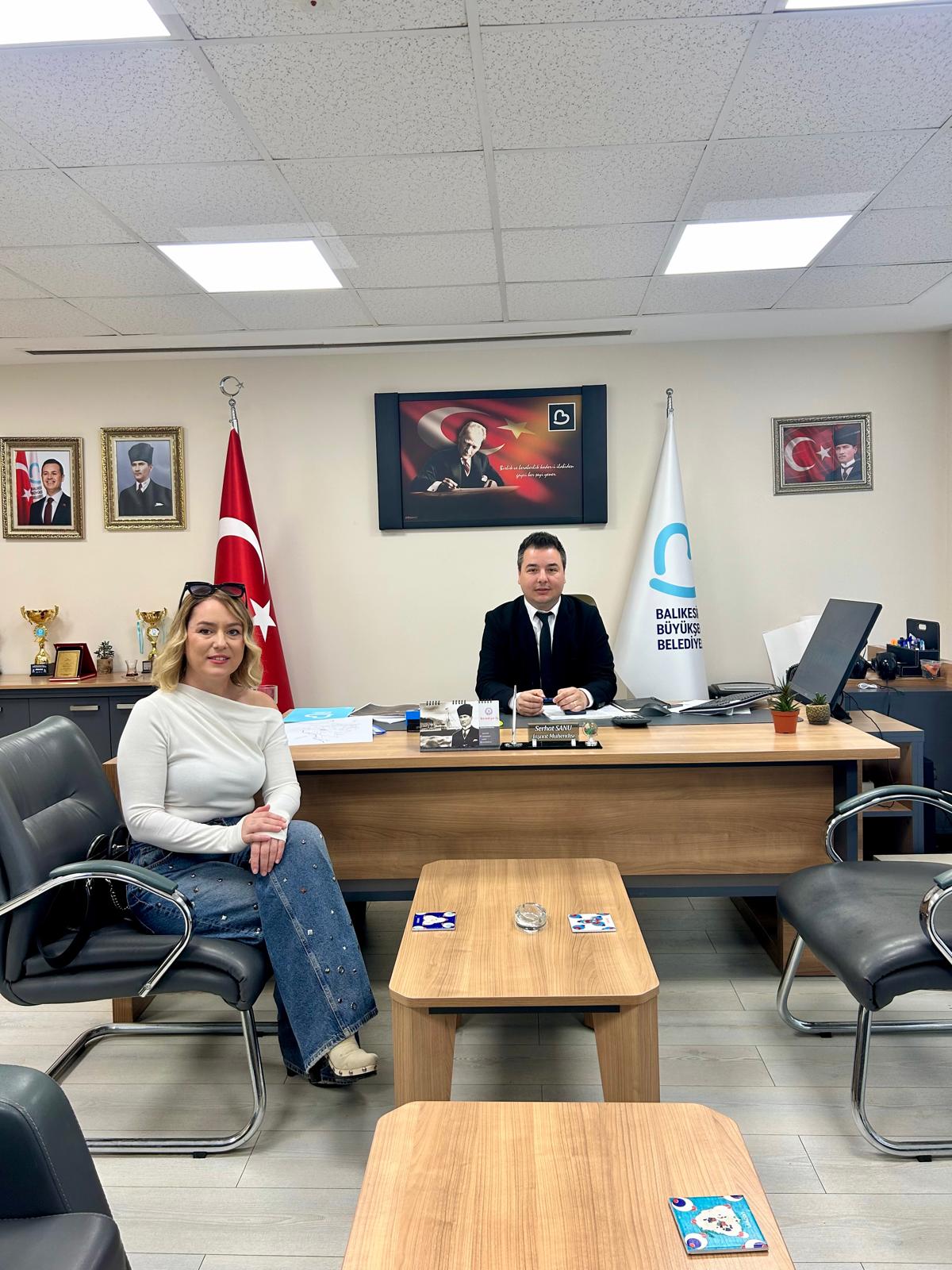 Balıkesir Büyükşehir Belediyesi Yol Yapım Bakım ve Onarım Daire Başkanlığına Ziyaret