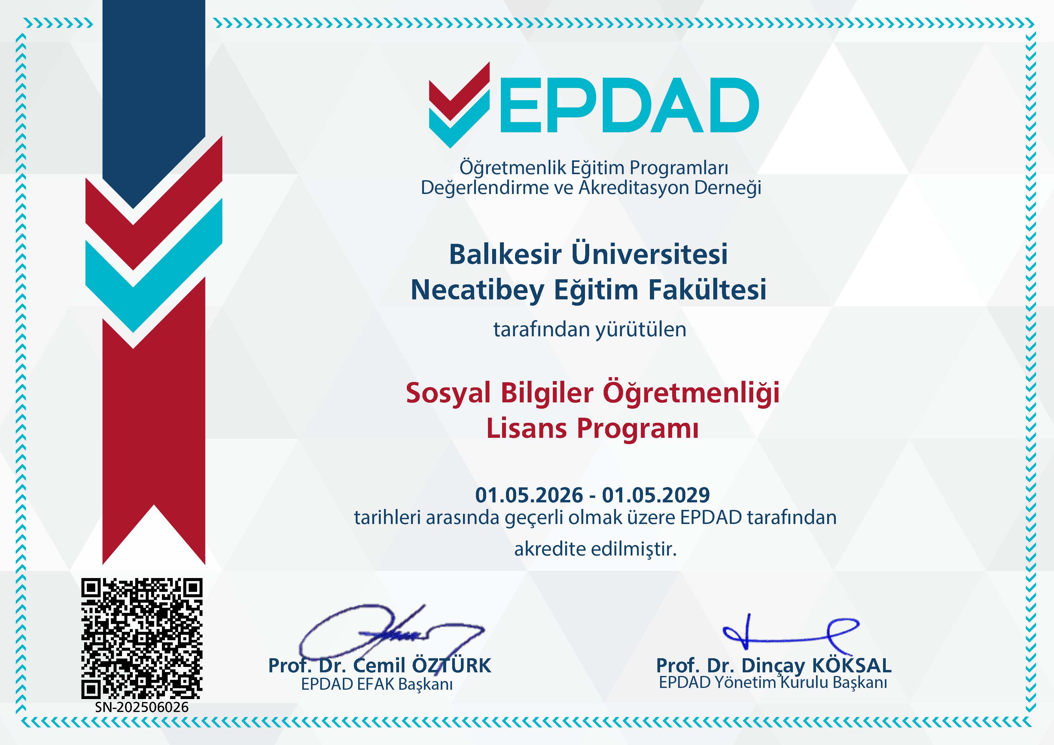 BAÜN Necatibey Eğitim Fakültesinde Çifte Akreditasyon Gururu! 1