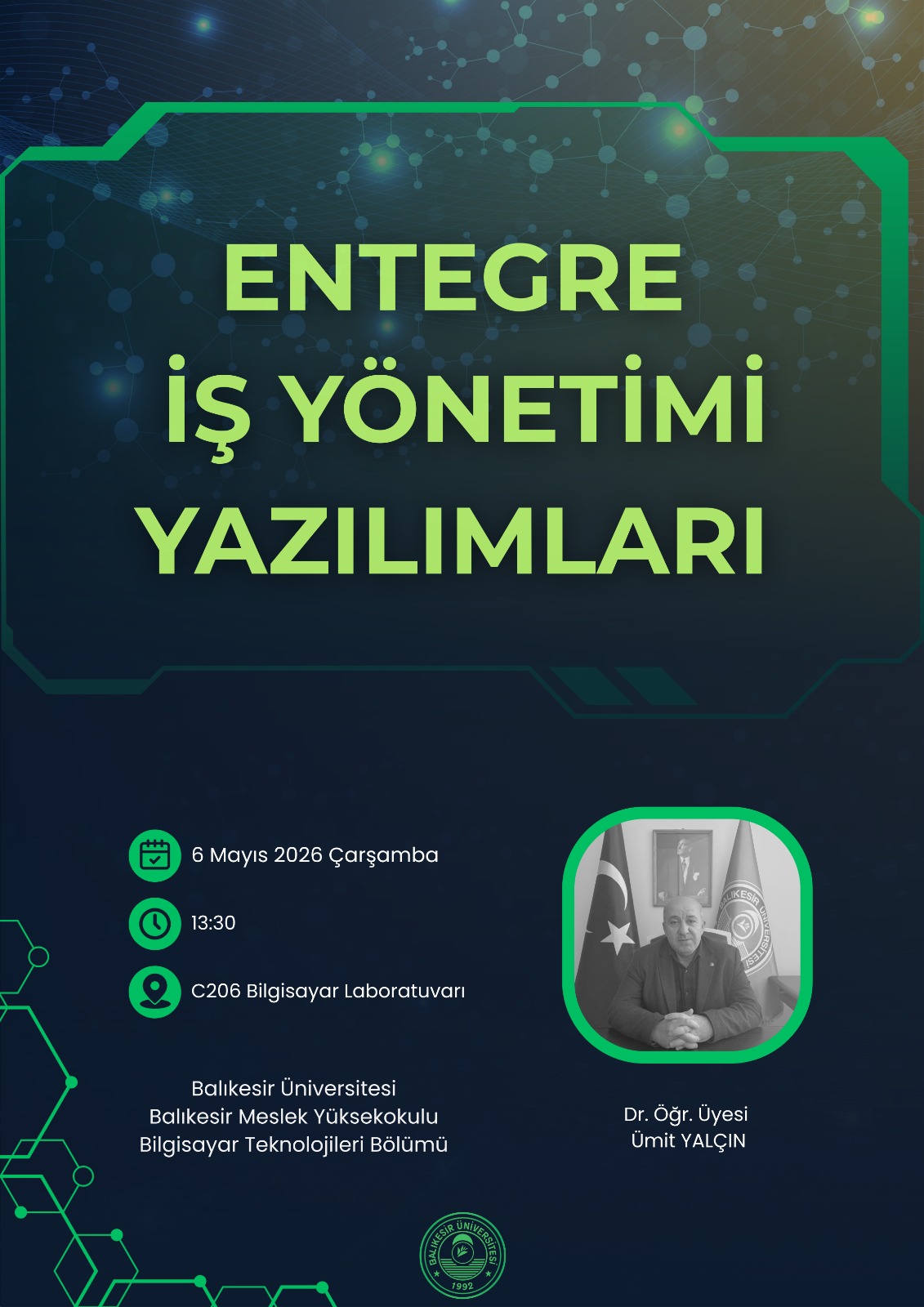 "Entegre İş Yönetimi Yazılımları" Etkinliği 1
