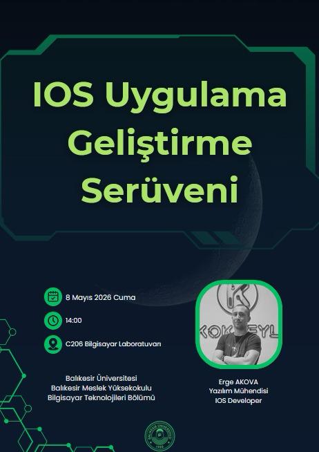 "IOS Uygulama Geliştirme Serüveni" Etkinliği 1