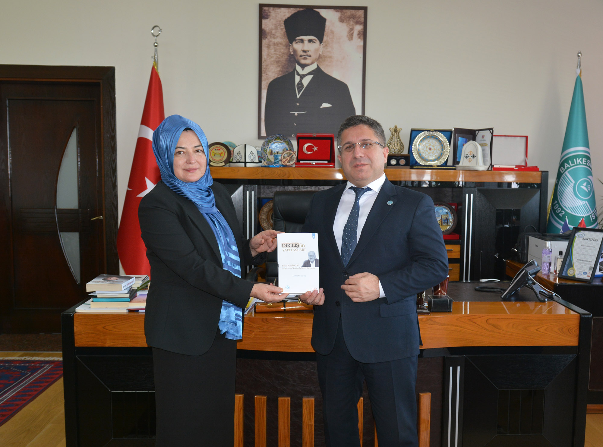 YÖK Genel Kurul Üyesi Prof. Dr. Munire Kevser Baş’tan BAÜN’e Ziyaret 2