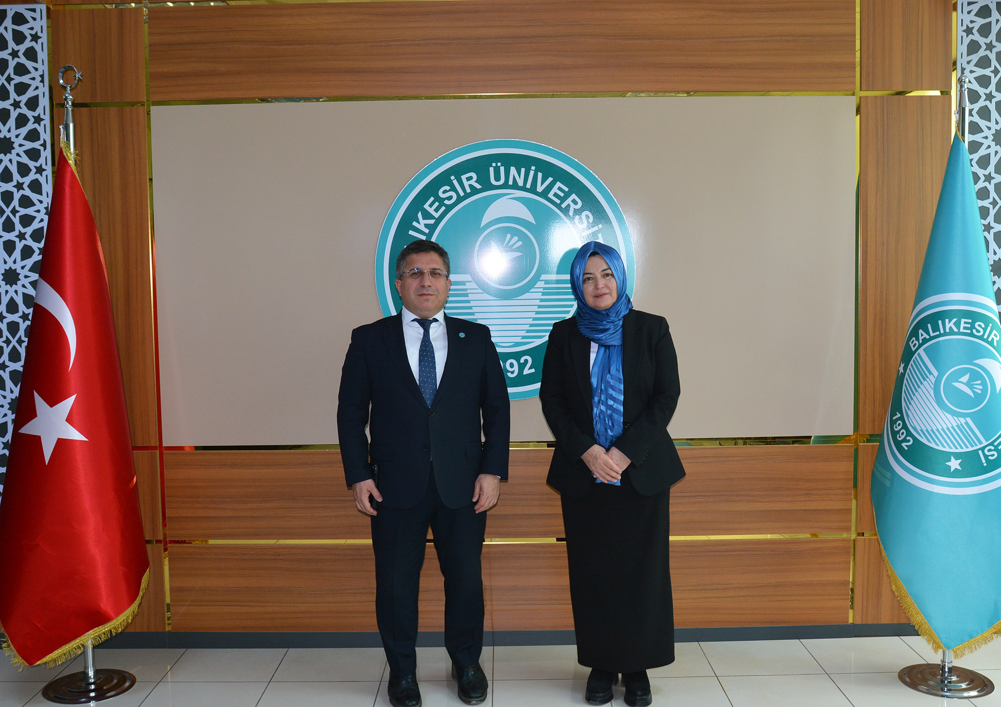 YÖK Genel Kurul Üyesi Prof. Dr. Munire Kevser Baş’tan BAÜN’e Ziyaret 4