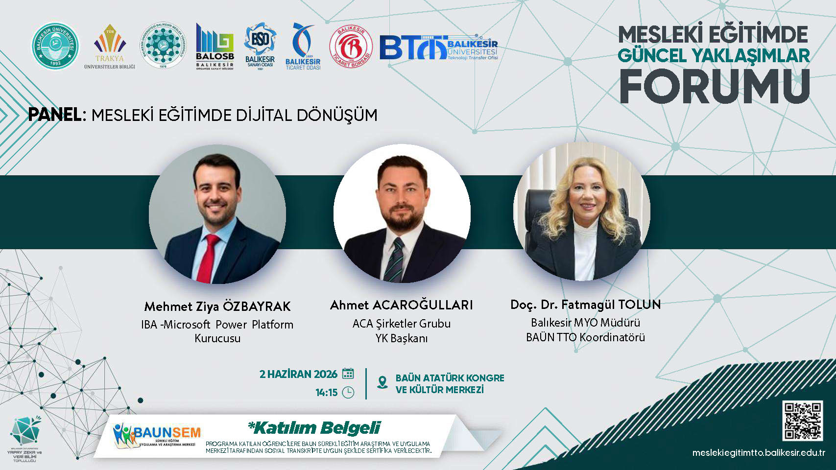 Mesleki Eğitimde Güncel Yaklaşımlar Forumu 5