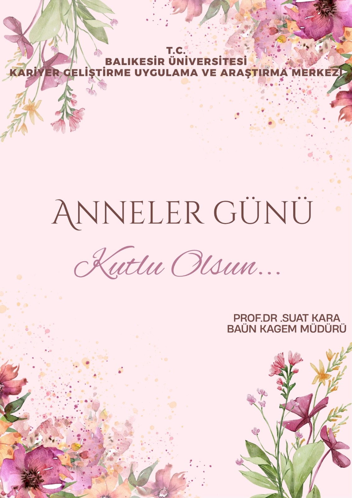 Anneler Günü Kutlu Olsun...