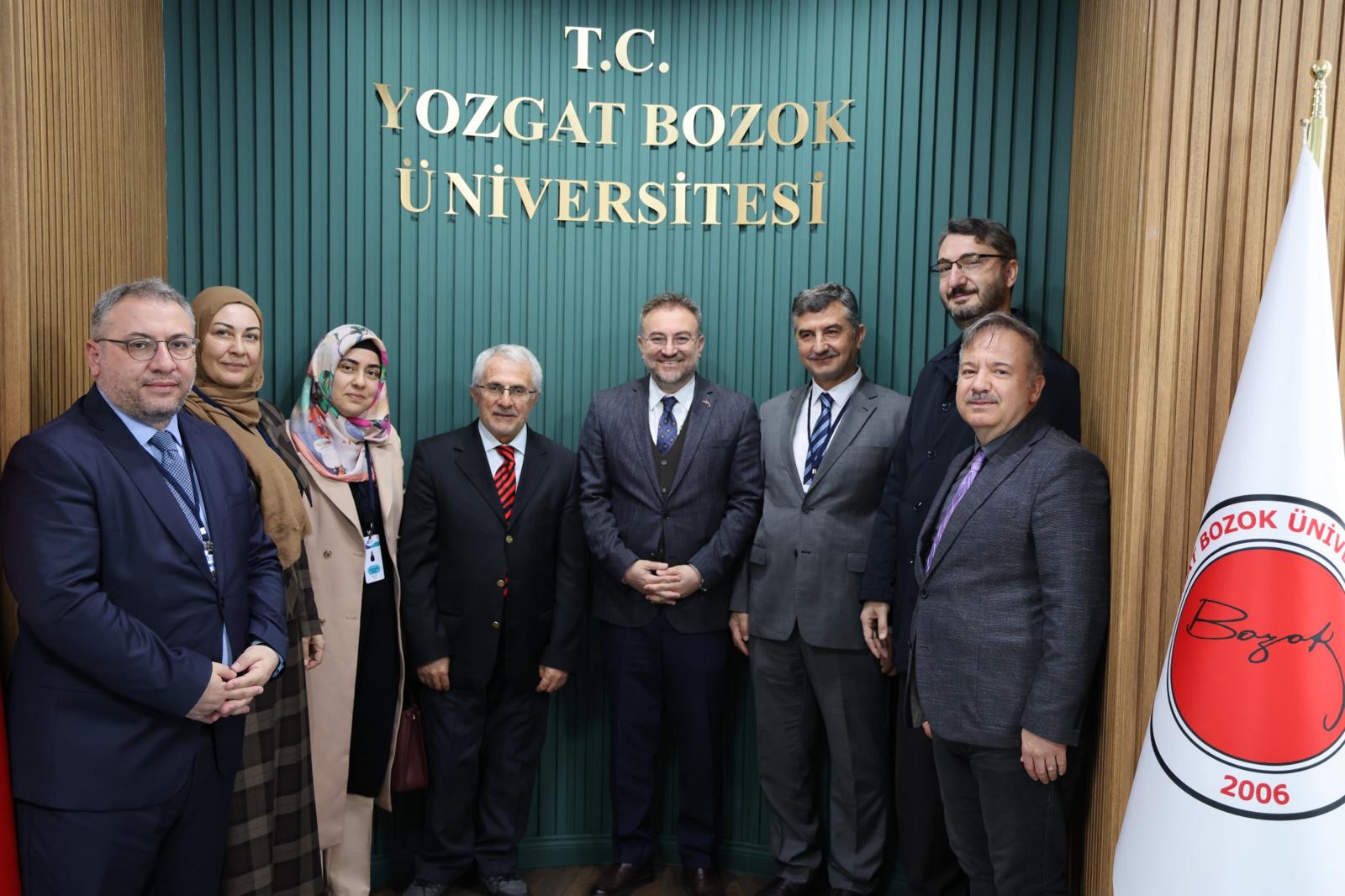 Prof. Dr. Yunus Emre Gördük, İlahiyat Akreditasyon Süreci Kapsamında Yozgat Bozok Üniversitesi'nde Değerlendirme Çalışmalarına Katıldı