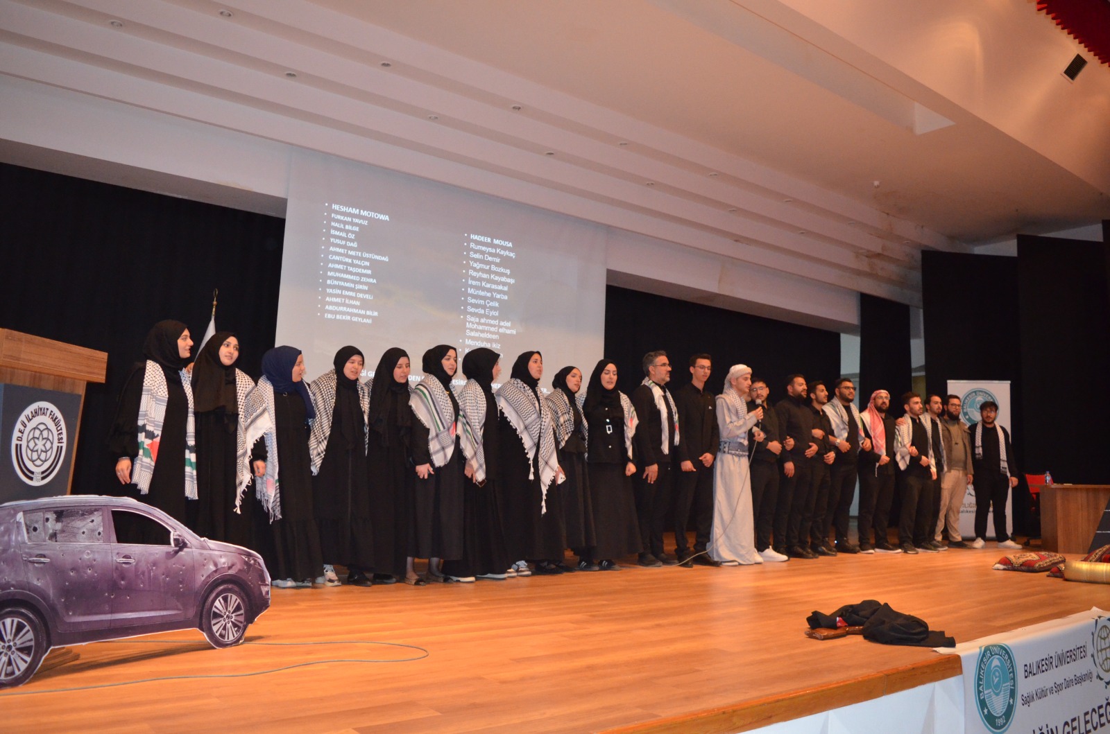 Dokuz Eylül Üniversitesinde Filistin/Gazze Temalı Tiyatro Programı Düzenlendi 2