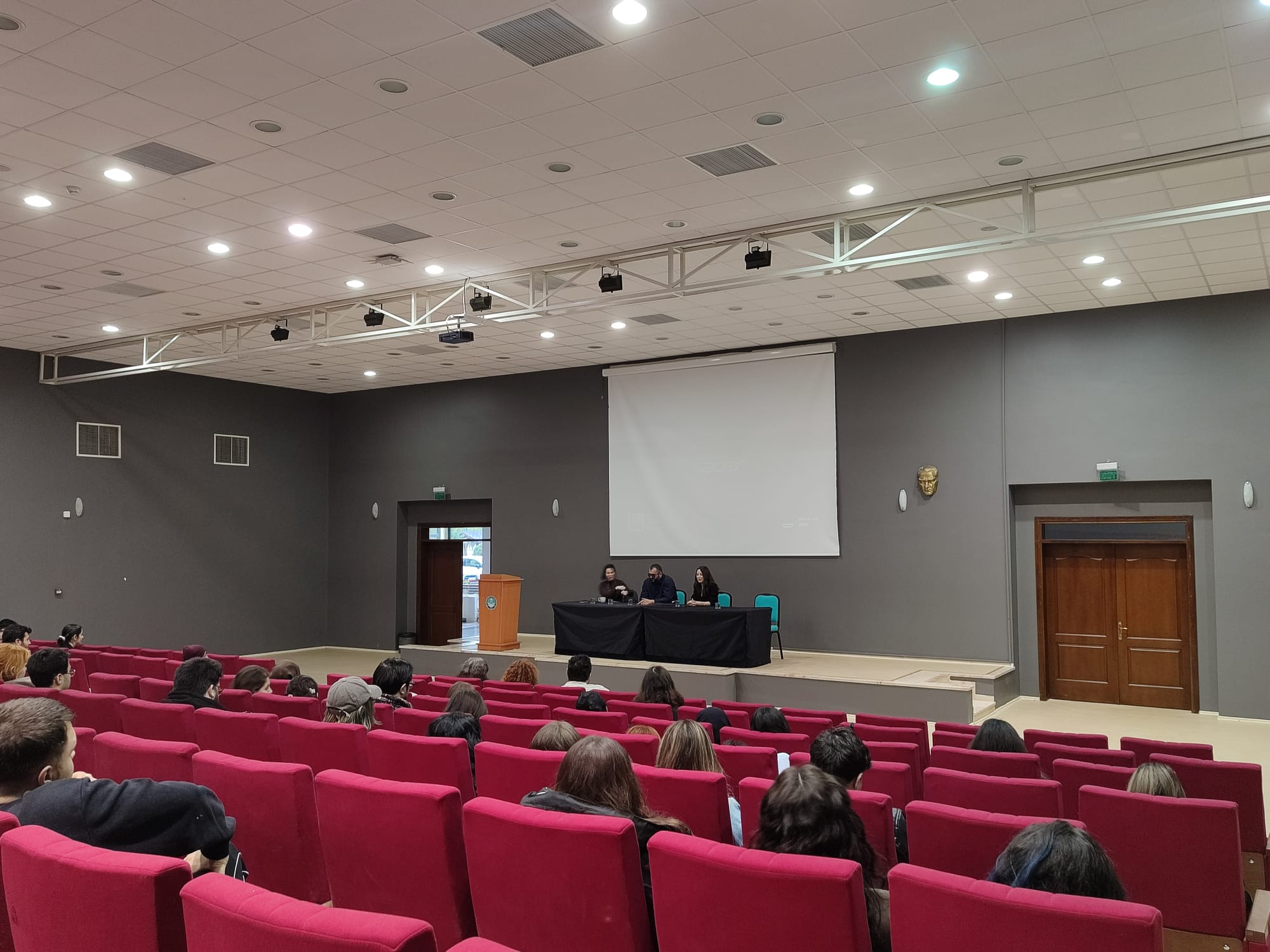 Our department's 4th Sector Meeting, organized with Cunda Agency: Mert Dinçer, Tuğçe Semercioğlu and Tuğçe Karaçalı, was successfully held. 5