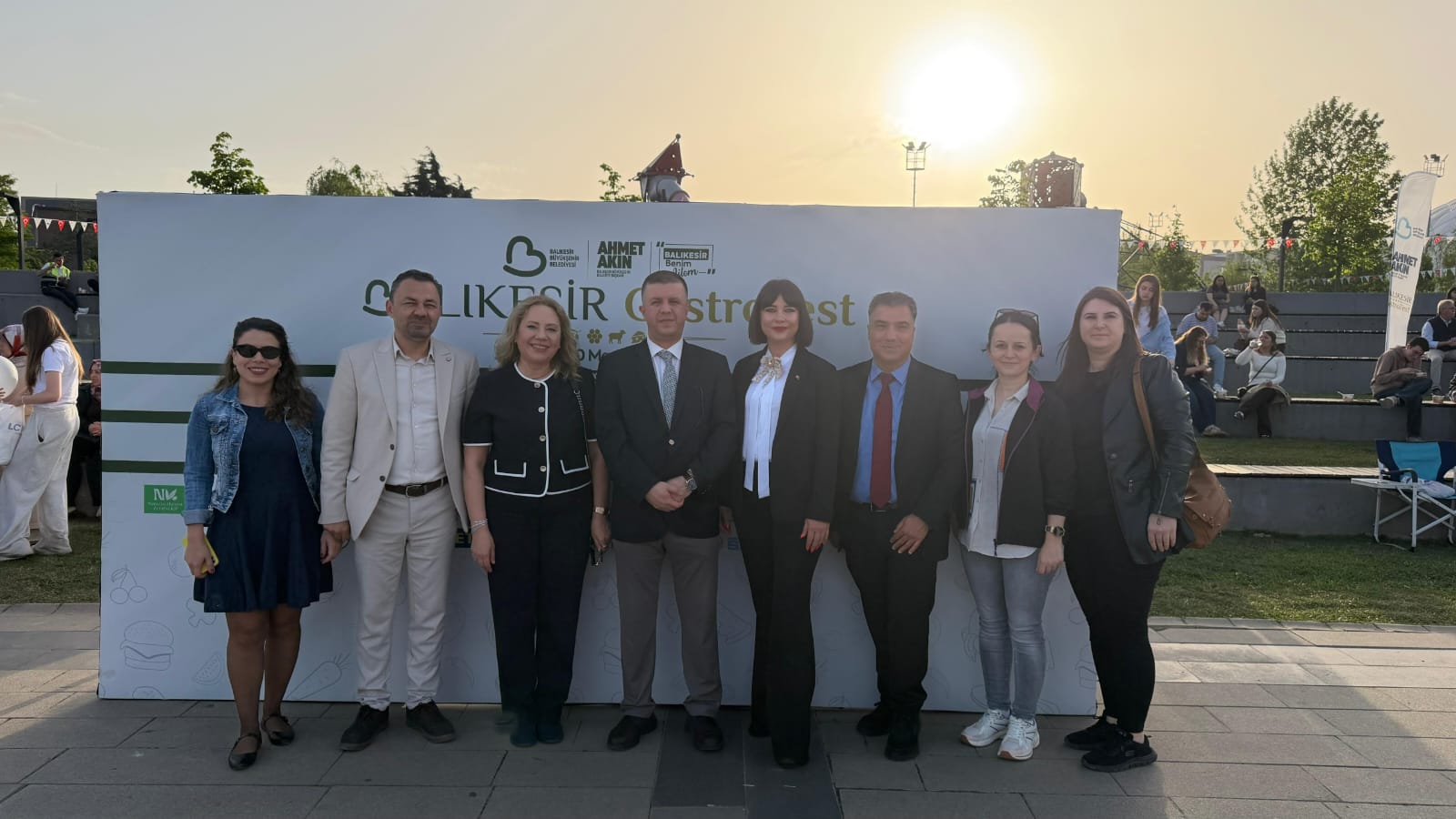 Balıkesir MYO Yönetimi, Balıkesir Gastrofest Festivalini Ziyaret Etti