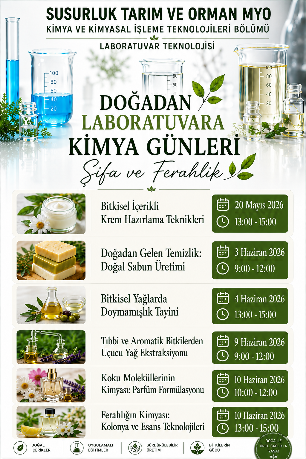 Doğadan Laboratuvara Kimya Günleri