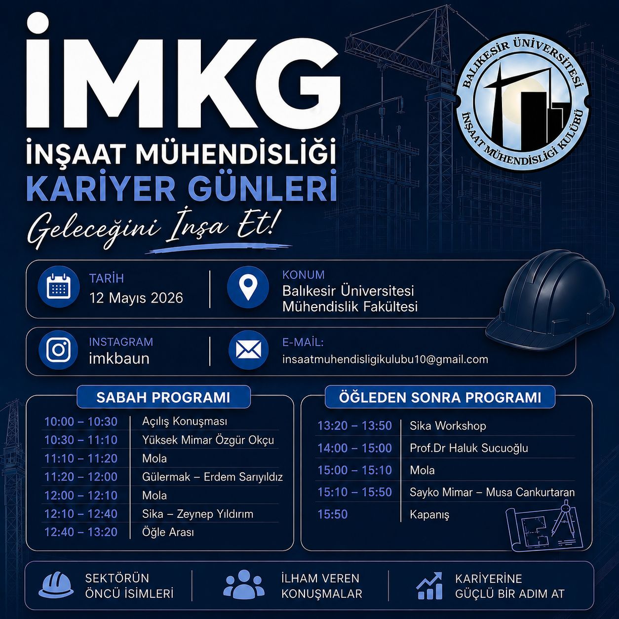 İnşaat Mühendisliği Kariyer Günleri ne Katıldık 2