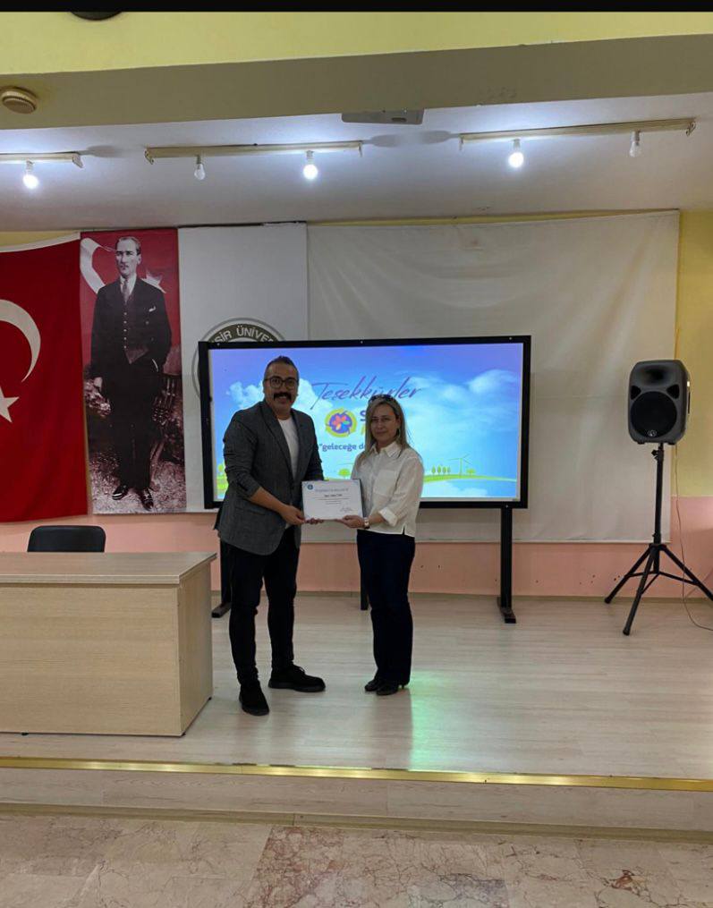 An event titled 'Sustainable Tomorrows with Zero Waste' was organized by Edremit Vocational School